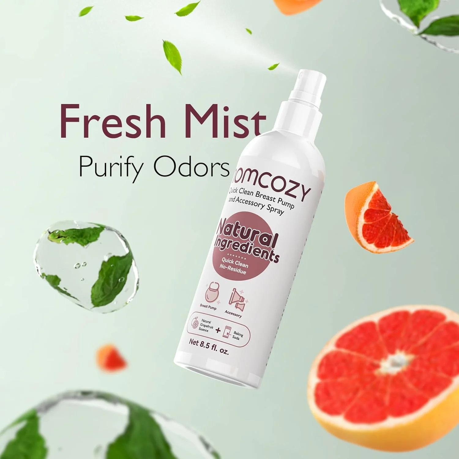 Momcozy Portable Breast Pump Cleaner Spray - Image 5