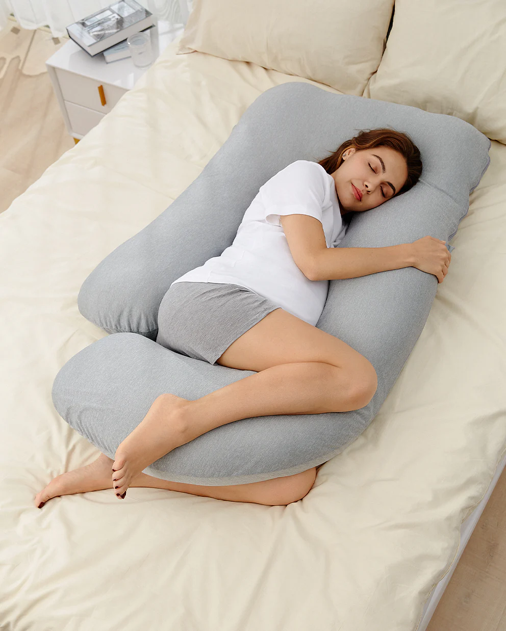 Huggable -  U Shaped Maternity Body Pillow - Image 8