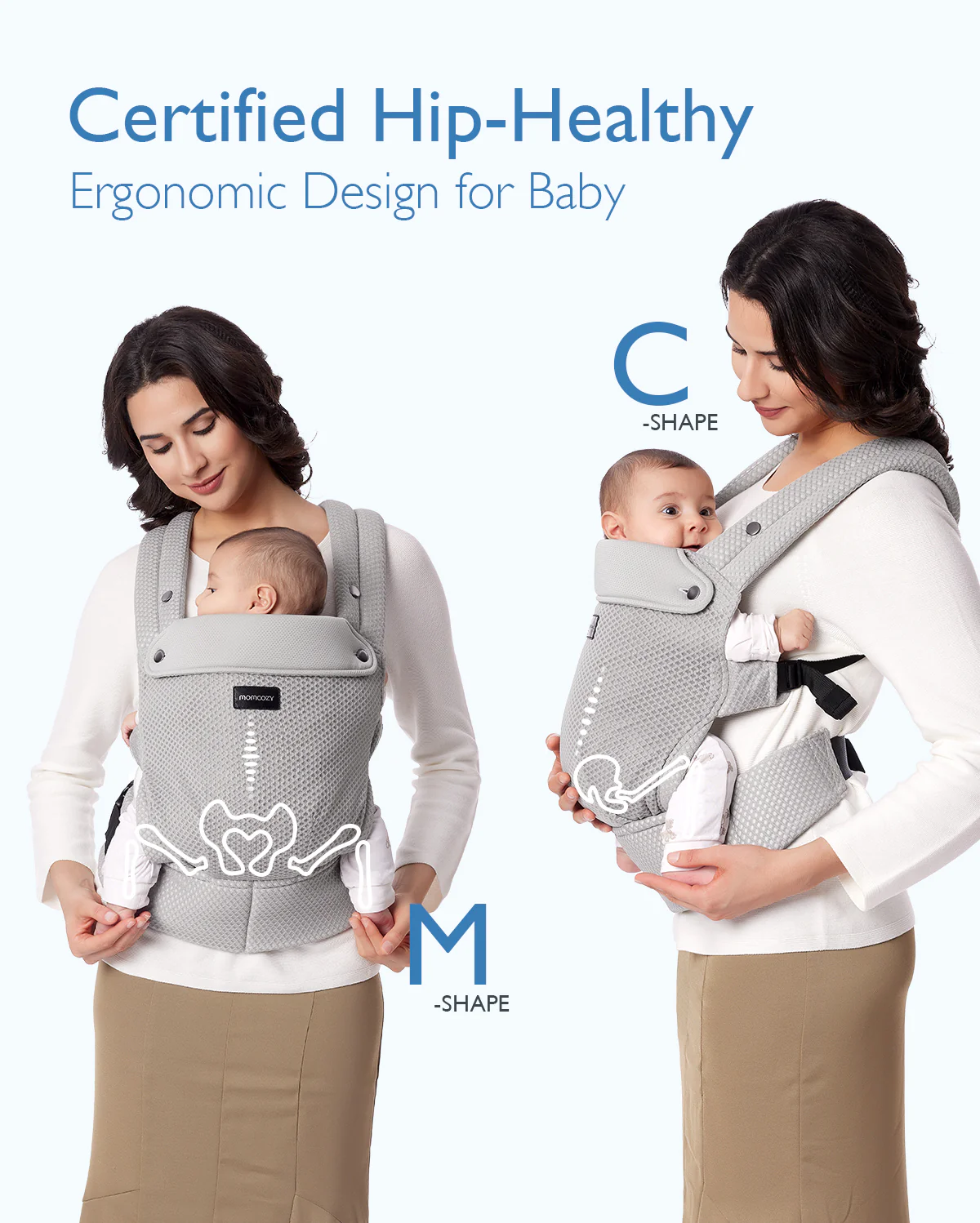 Momcozy PureHug Air Mesh Baby Carrier - Image 12