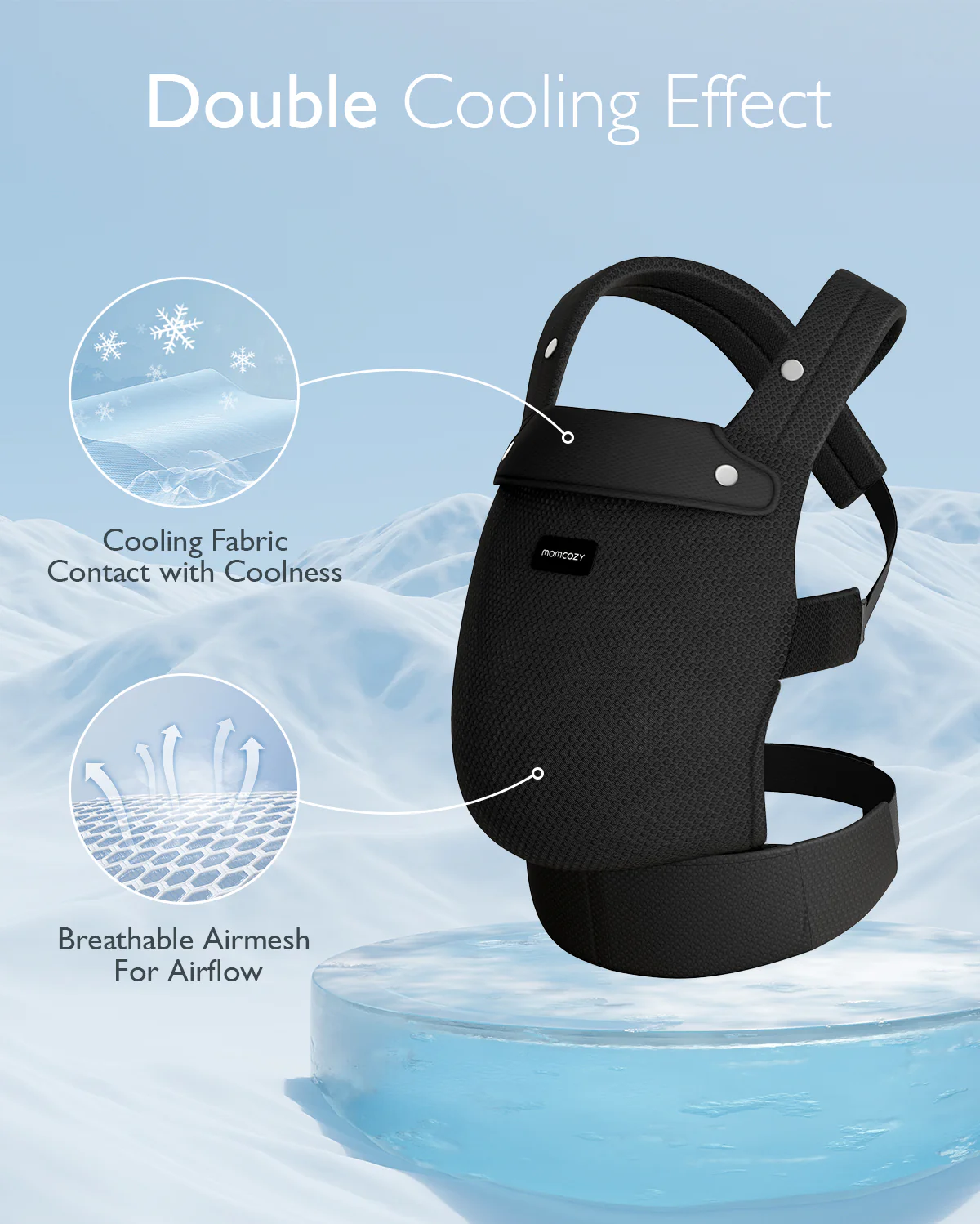 Momcozy PureHug Air Mesh Baby Carrier - Image 19