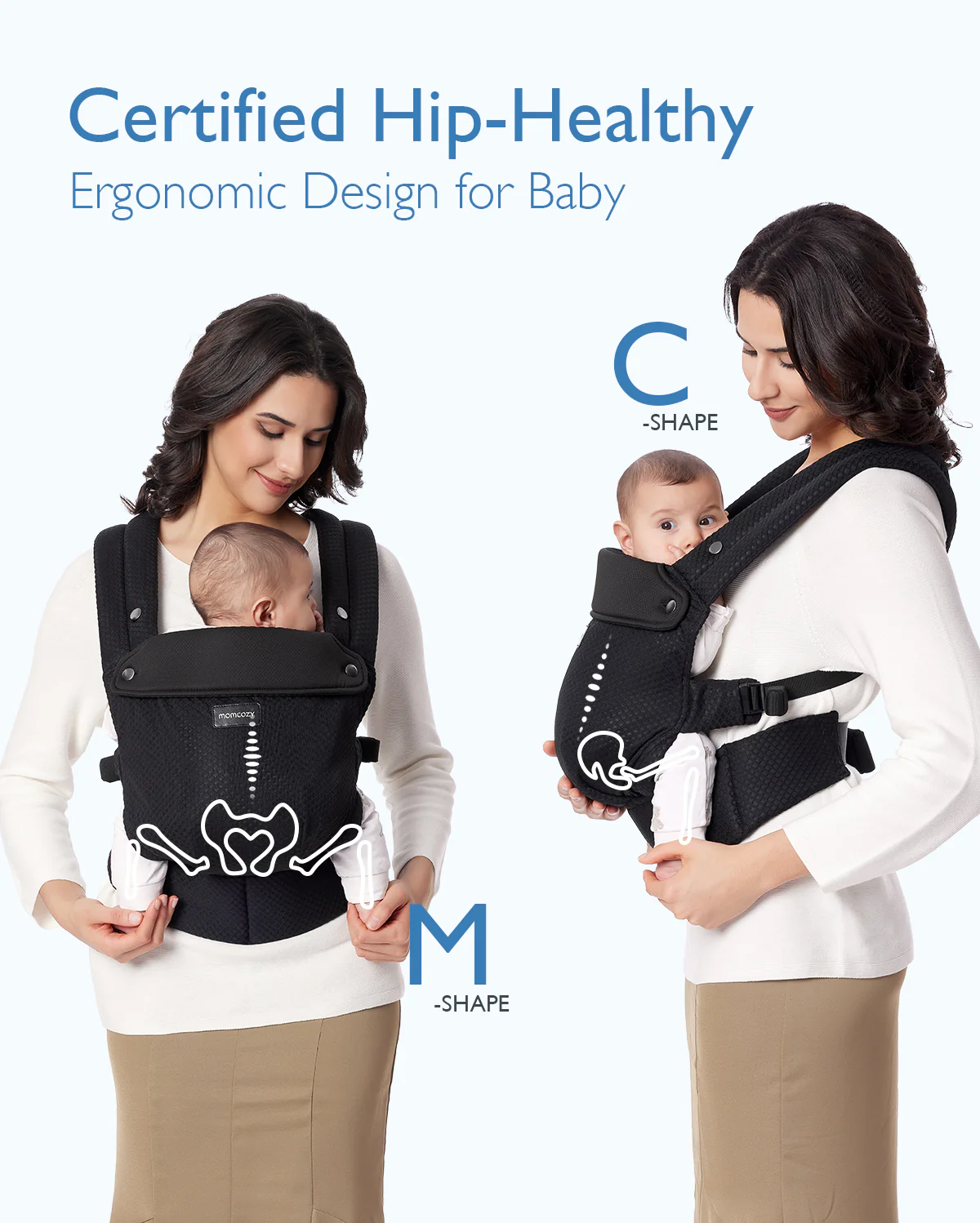 Momcozy PureHug Air Mesh Baby Carrier - Image 22