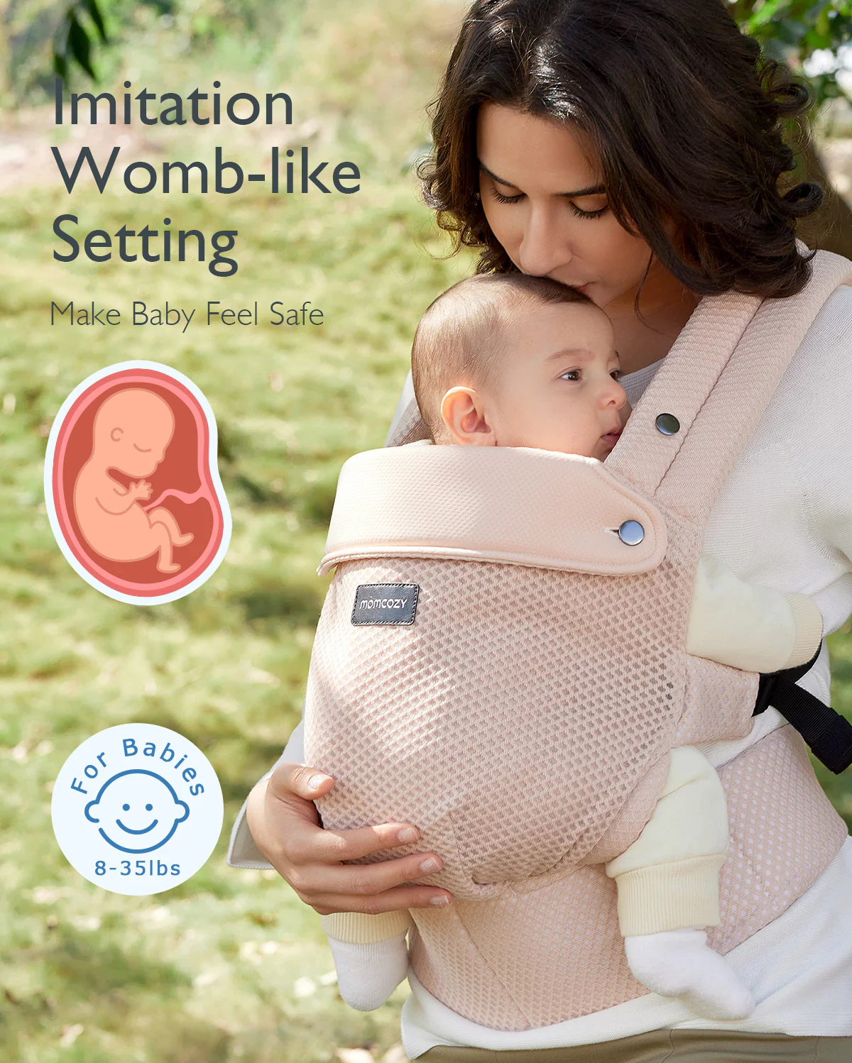 Momcozy PureHug Air Mesh Baby Carrier - Image 4