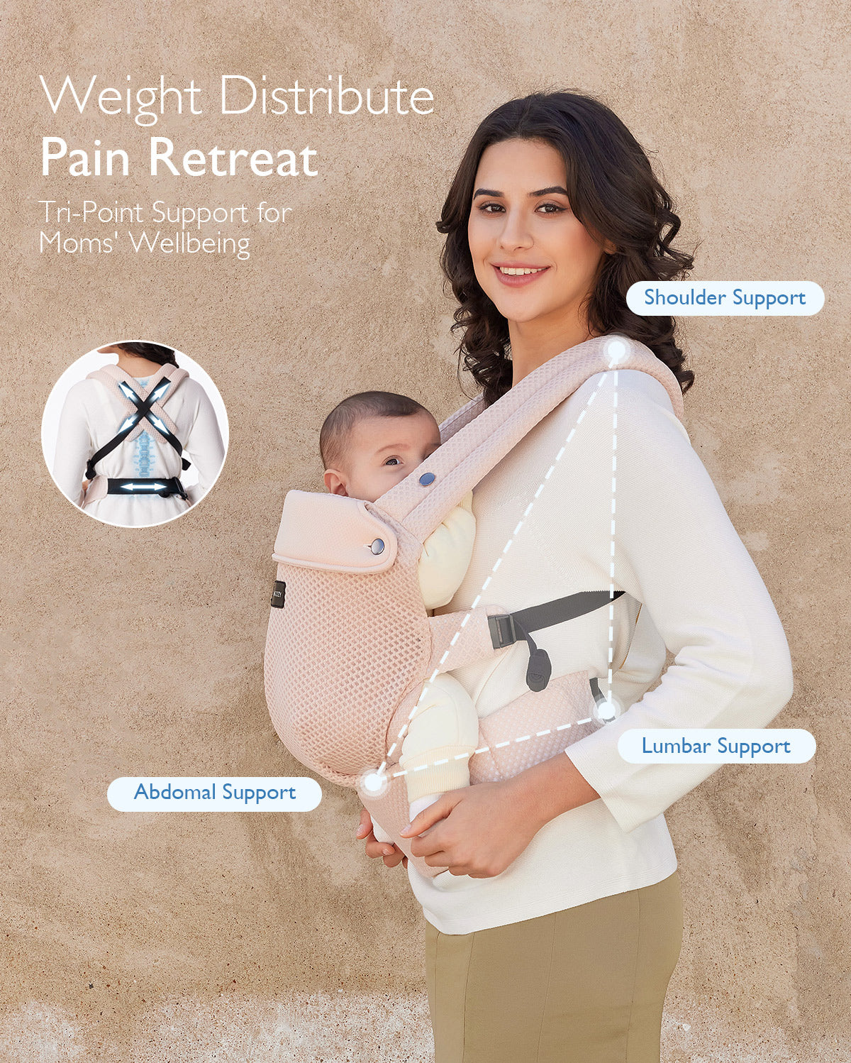 Momcozy PureHug Air Mesh Baby Carrier - Image 6
