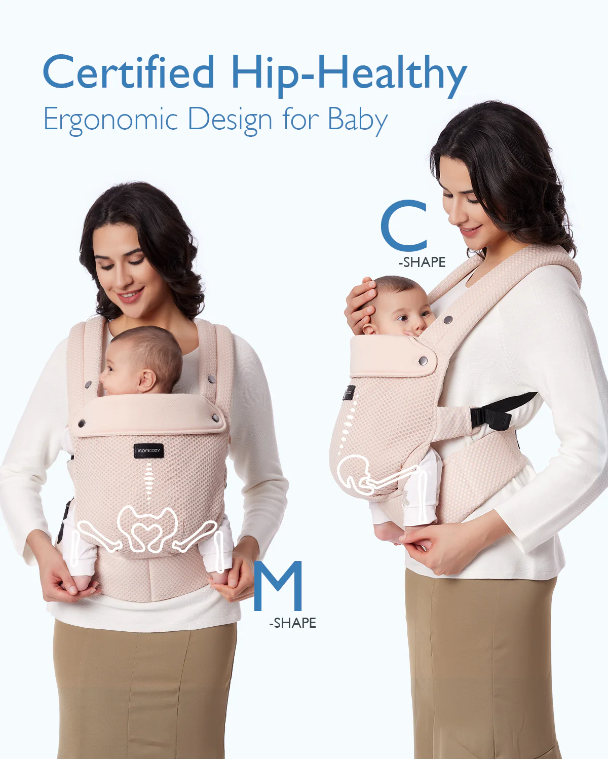 Momcozy PureHug Air Mesh Baby Carrier - Image 7