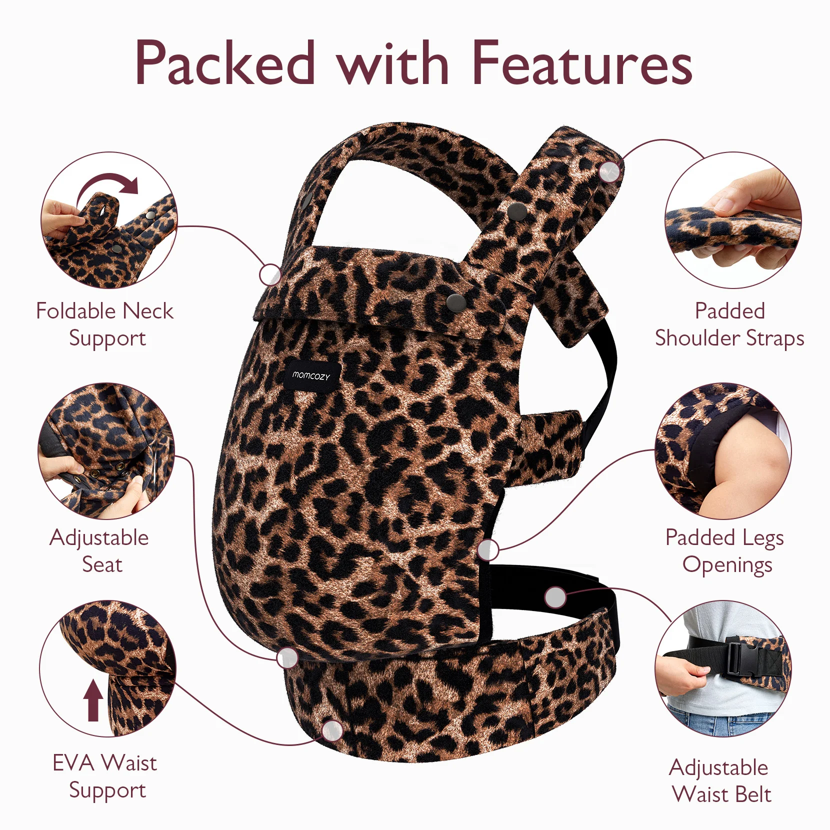 PureHug Baby Carrier - Ergonomic Cozy & Lightweight - Image 16