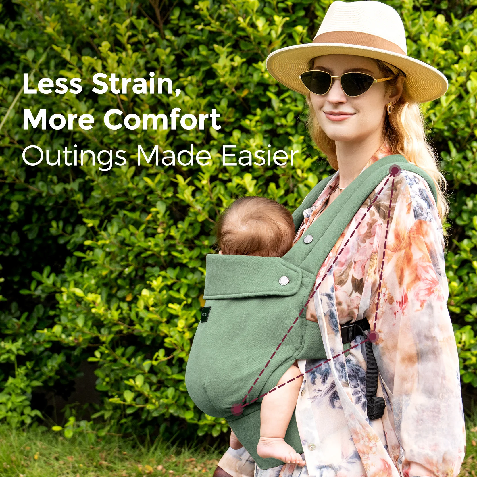 PureHug Baby Carrier - Ergonomic Cozy & Lightweight - Image 102