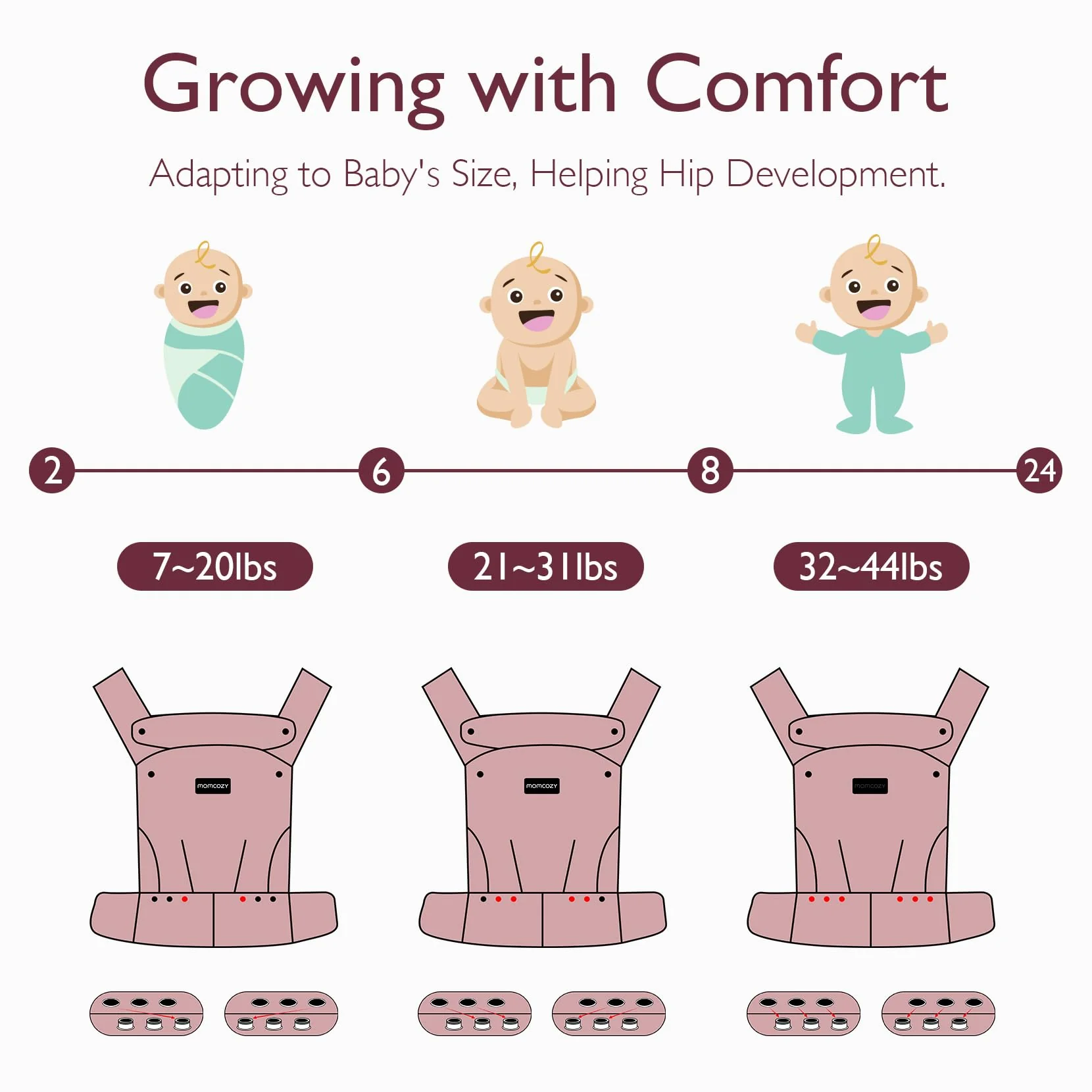 Momcozy PureHug Baby Carrier| Exclusive Offer - Image 27