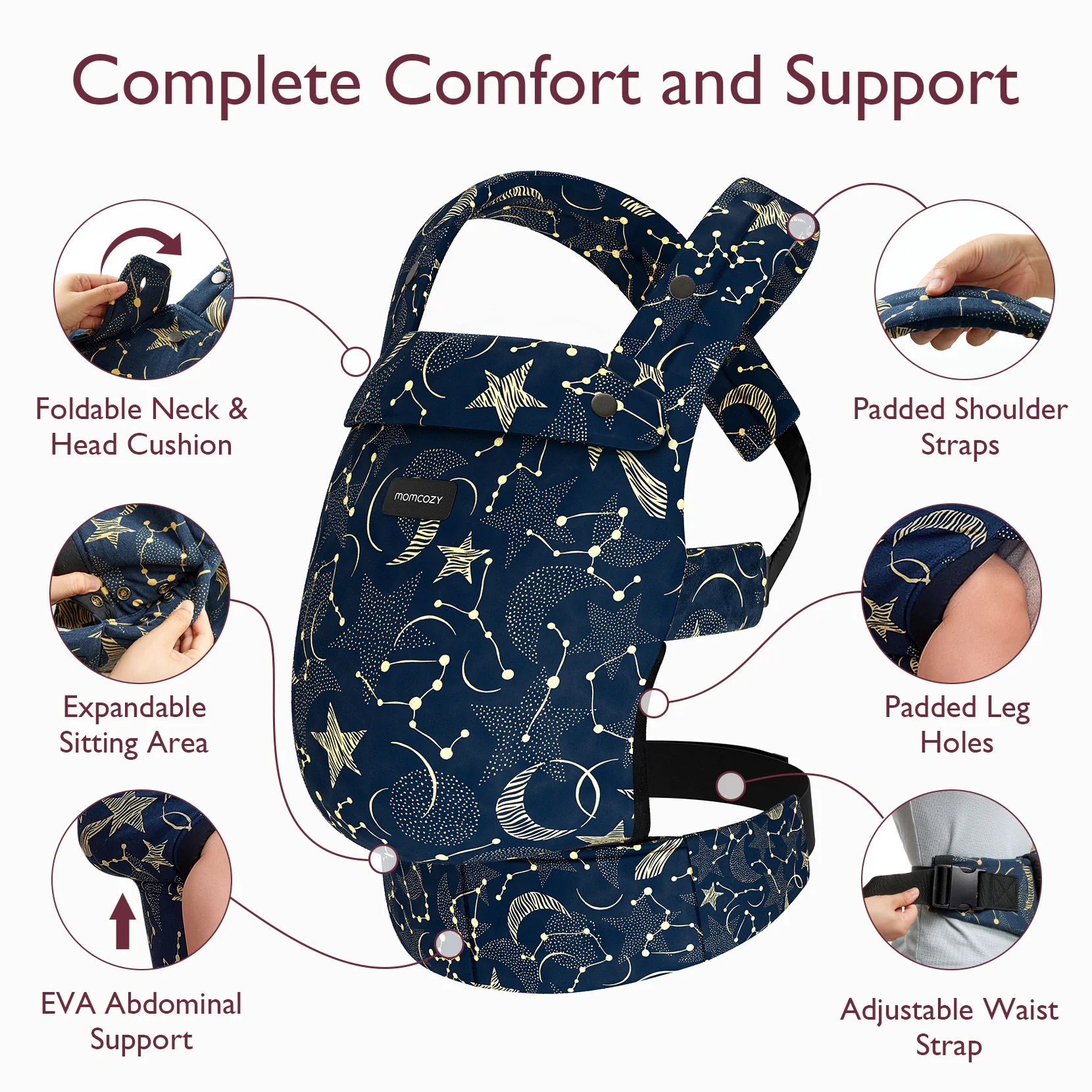Momcozy PureHug Baby Carrier| Exclusive Offer - Image 28