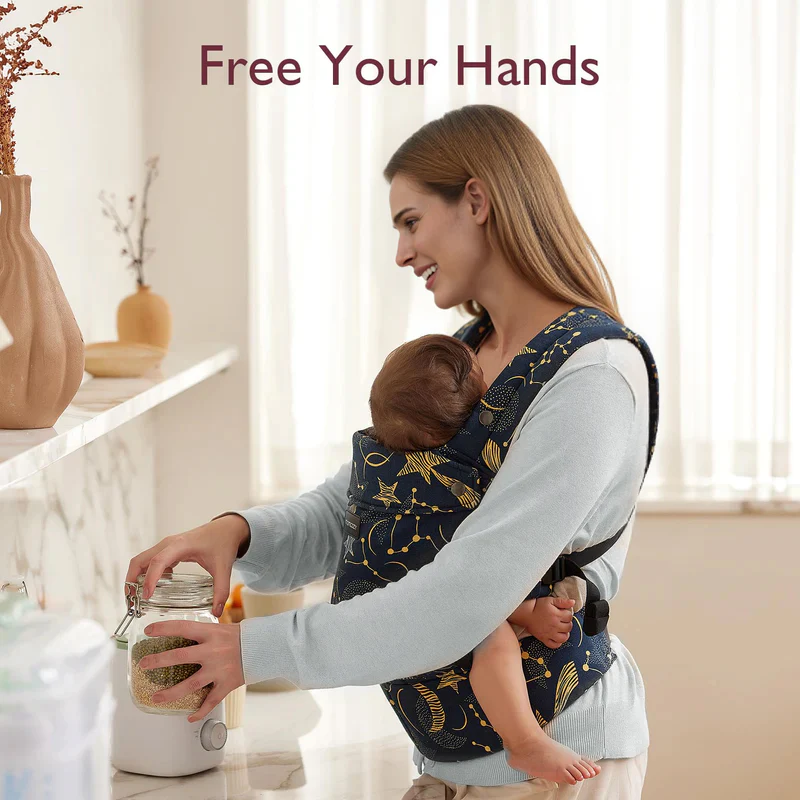 PureHug Baby Carrier - Starry Night - Image 7