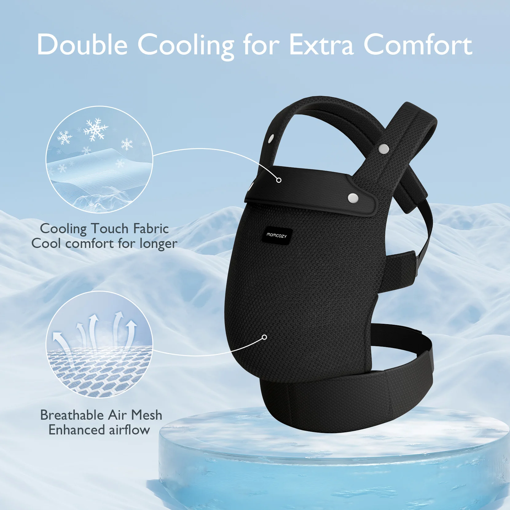 PureHug Baby Carrier - Ergonomic Cozy & Lightweight - Image 36