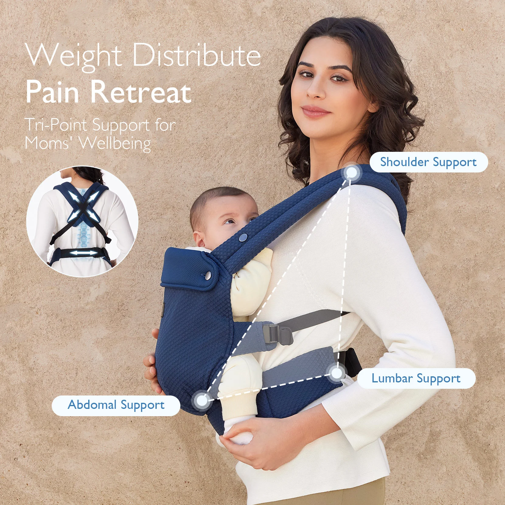 PureHug Baby Carrier - Ergonomic Cozy & Lightweight - Image 59