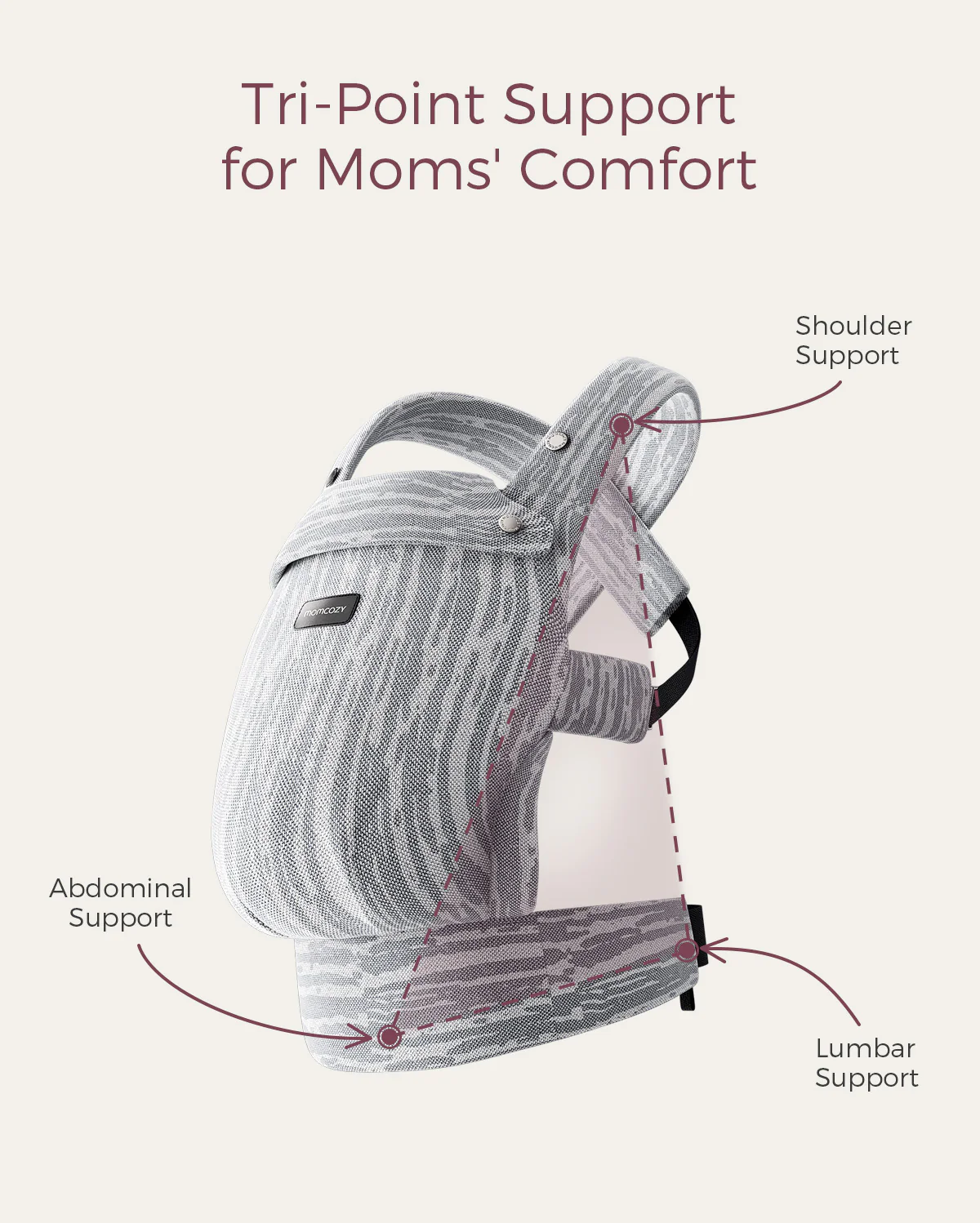 PureHug Baby Carrier - Ergonomic Cozy & Lightweight - Image 72