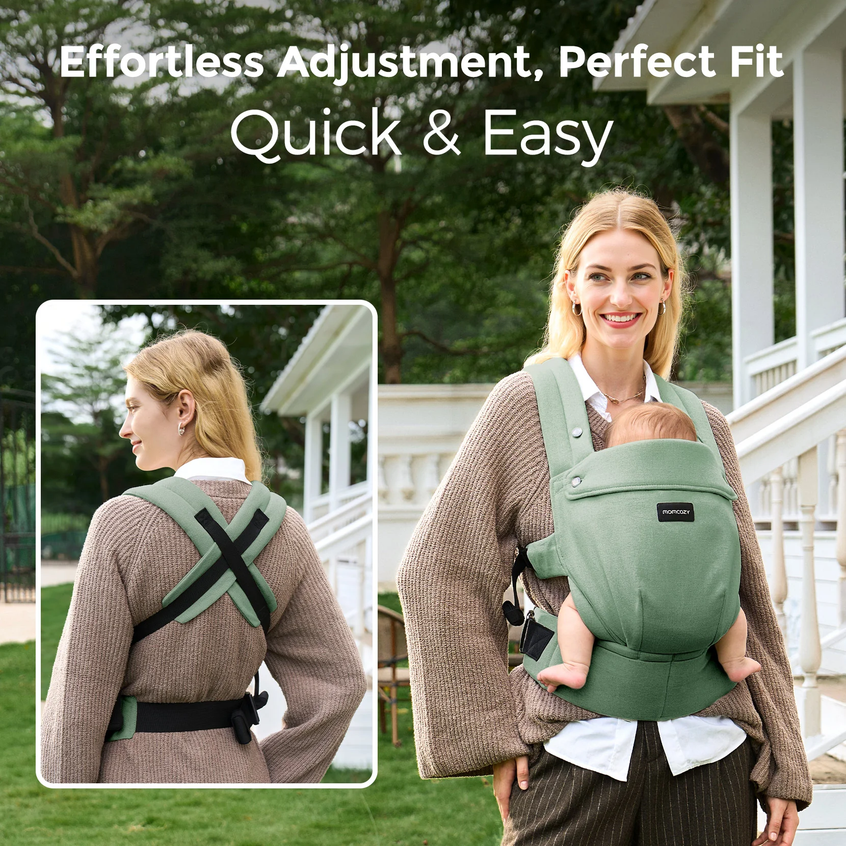 PureHug Baby Carrier - Ergonomic Cozy & Lightweight - Image 84