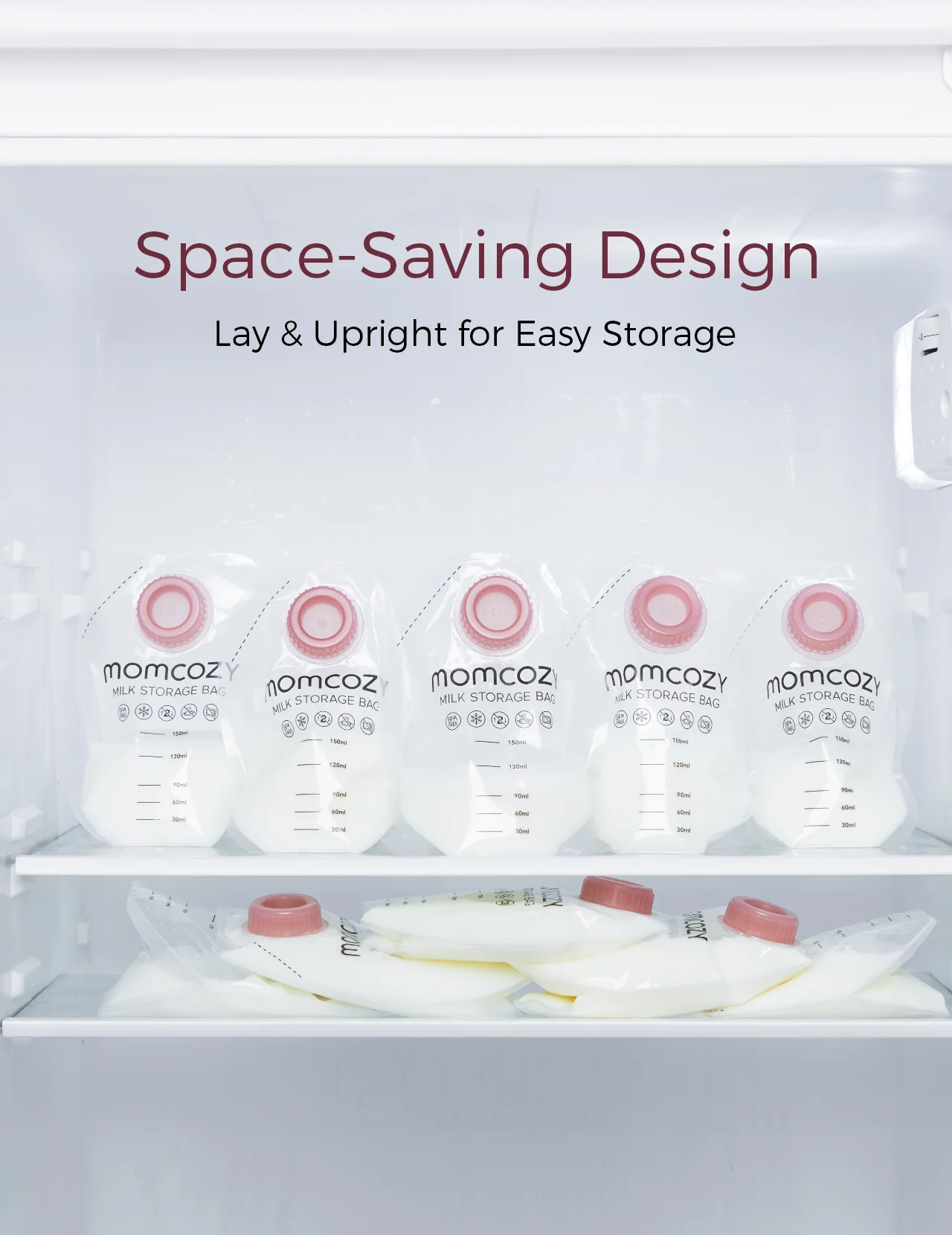 Momcozy Screw-on Breastmilk Storage Bags(48PCS) - Image 6