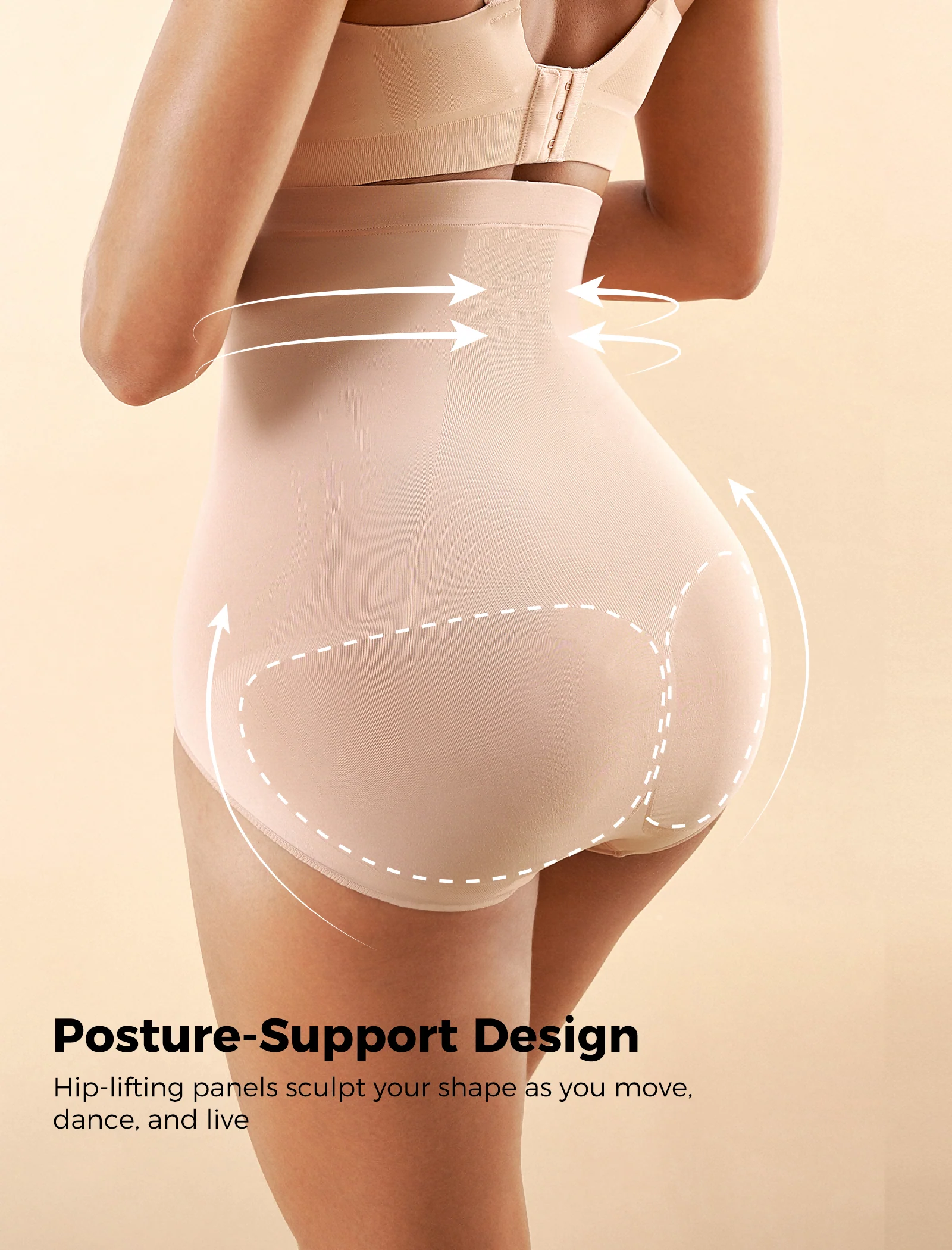 Momcozy Seamless Tummy Shapewear Panties - Postpartum & Daily Dress - Image 4