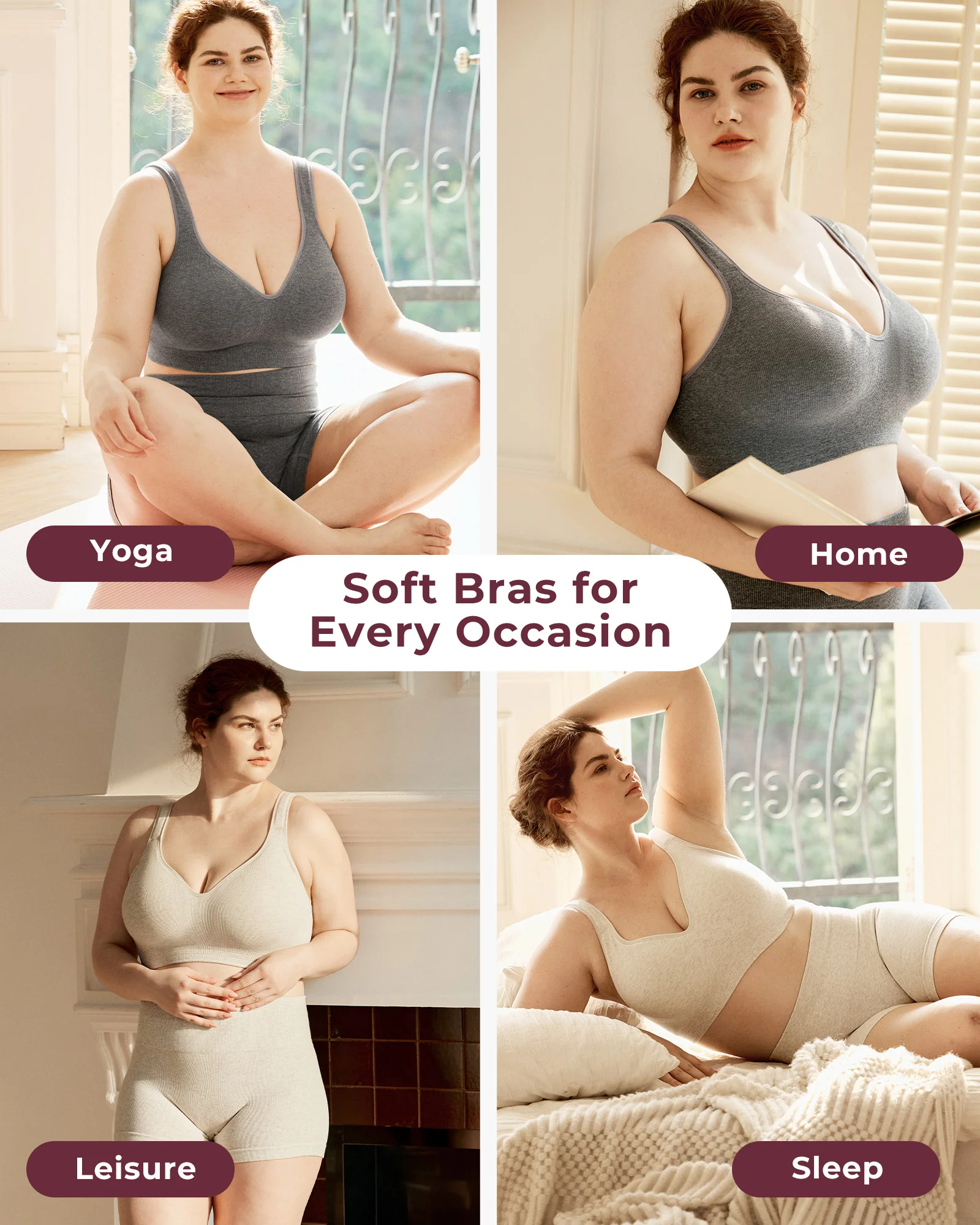 Momcozy Seamless U.S. Cotton Busty Everyday Bras - Image 13