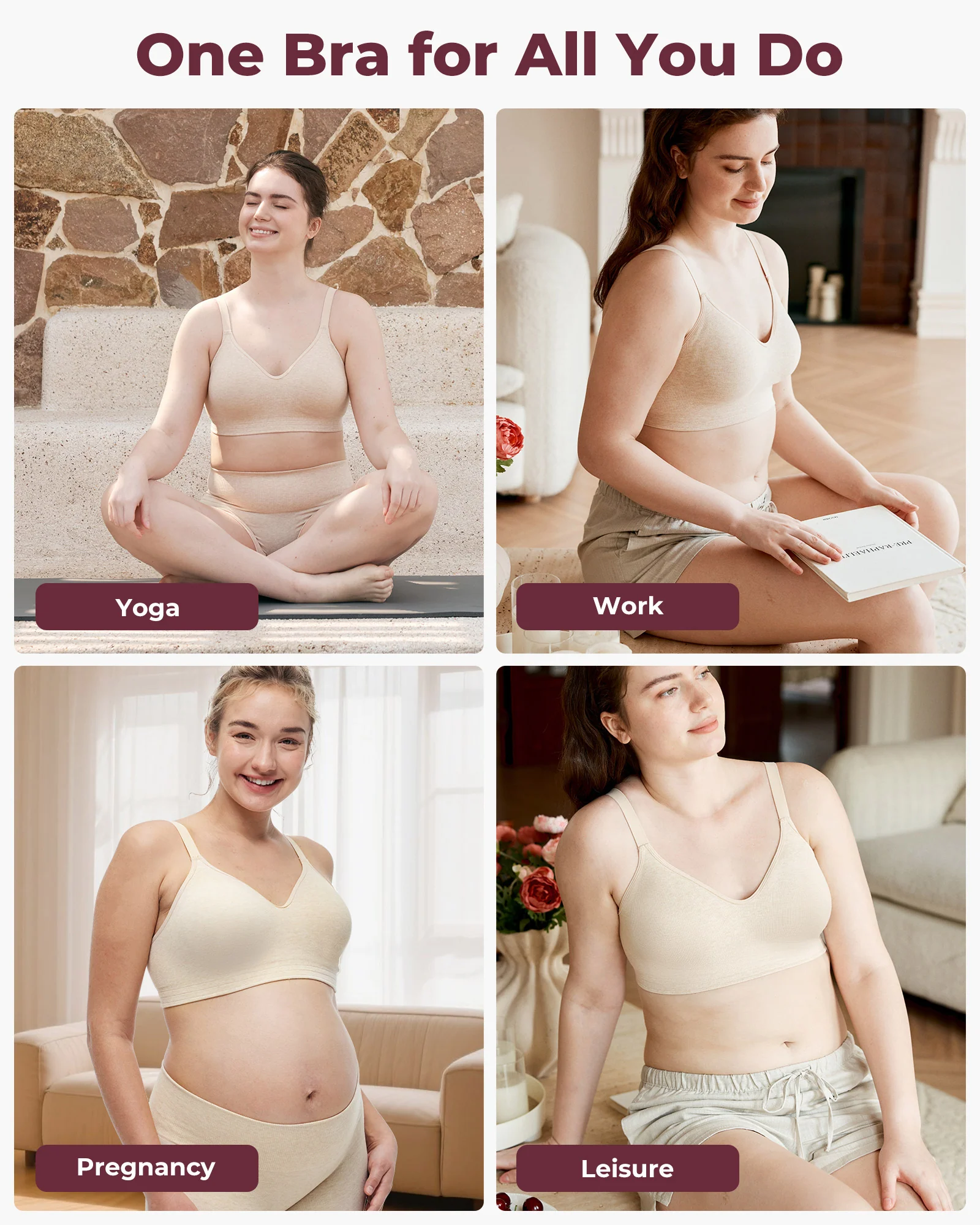 Momcozy U.S. Cotton Seamless Wireless Everyday Bras - Image 14