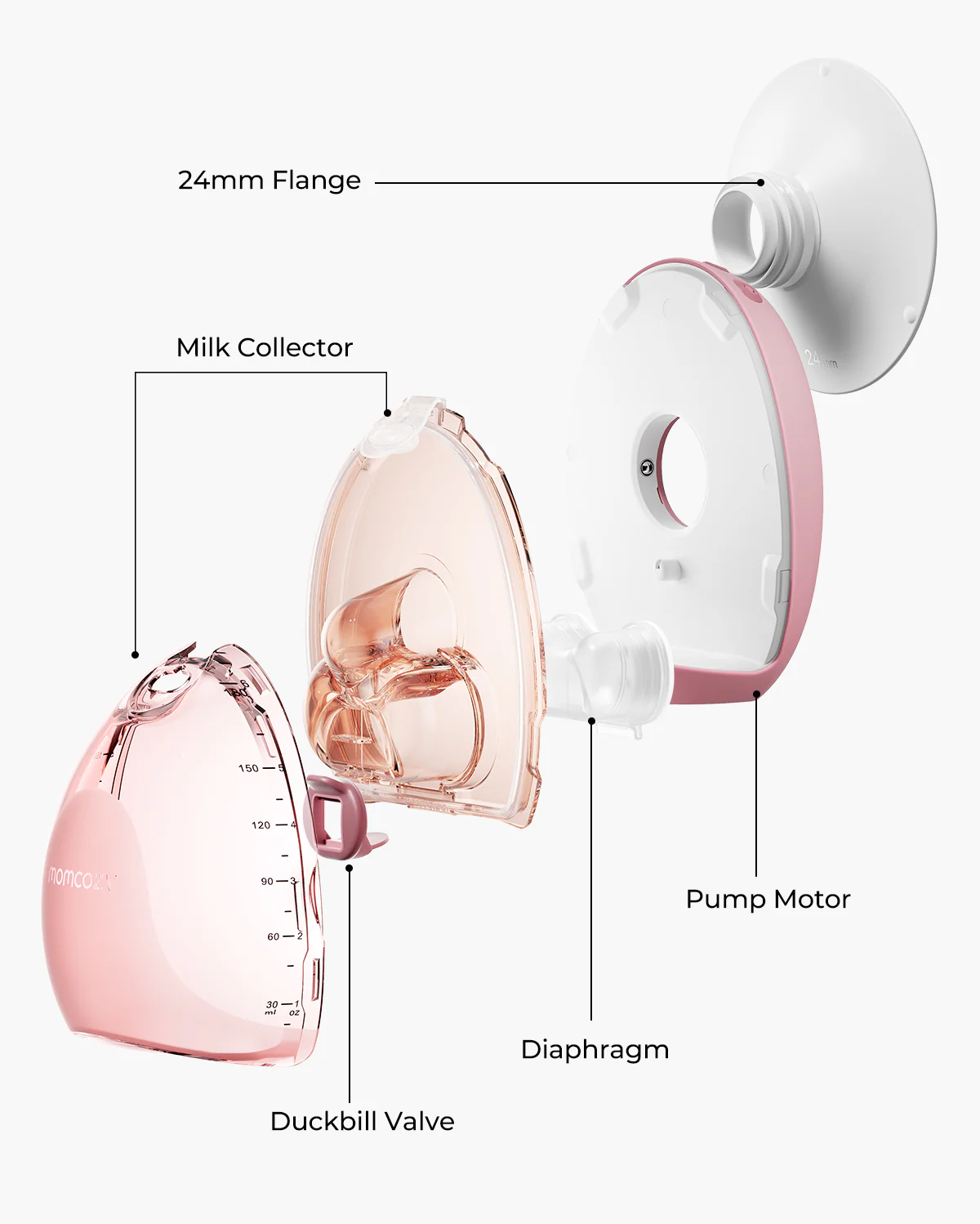 Momcozy Slim Breast Pump Accessories - US - Image 29