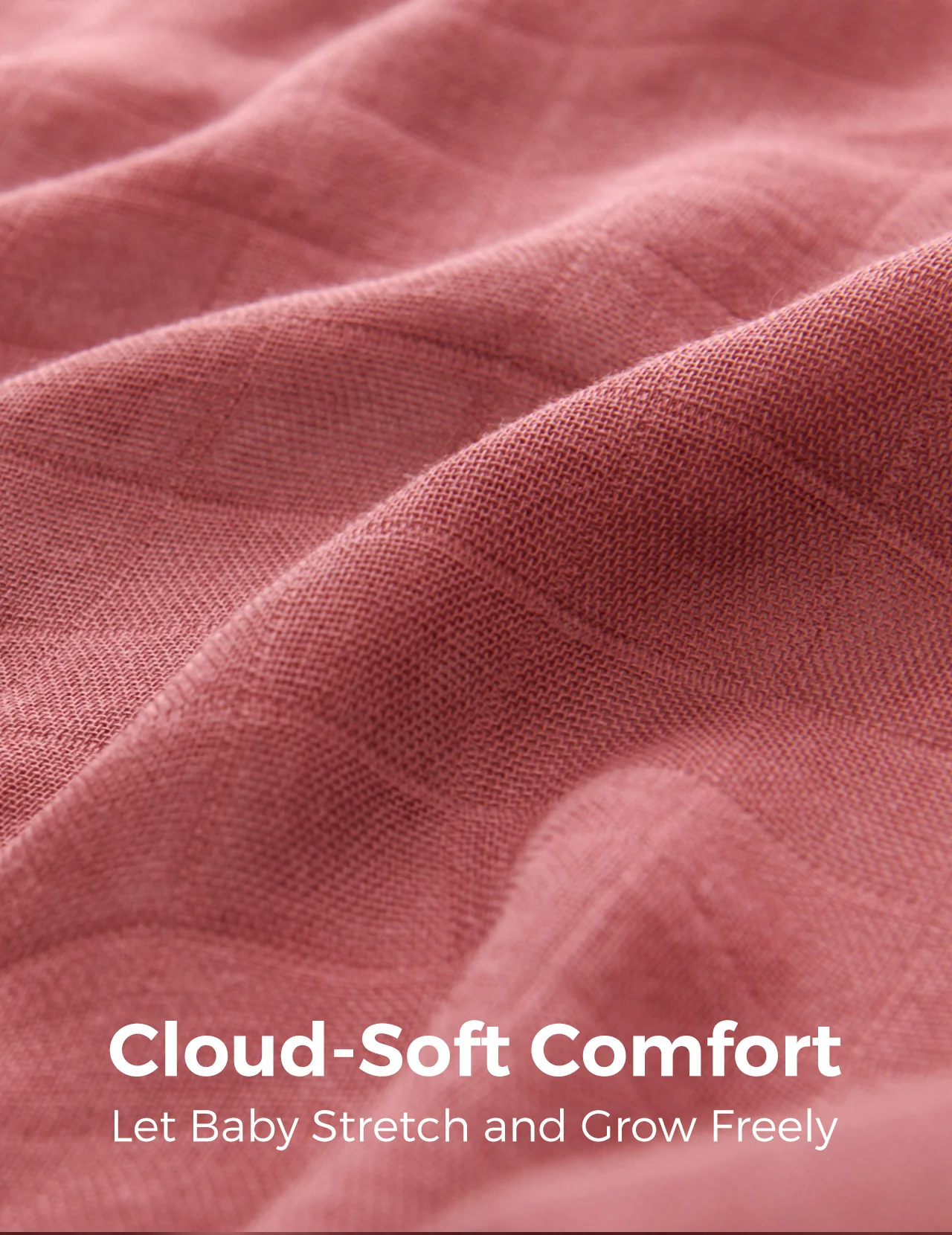 Momcozy Softness Swaddle Blankets -  Brown (4 Pack) - Image 6