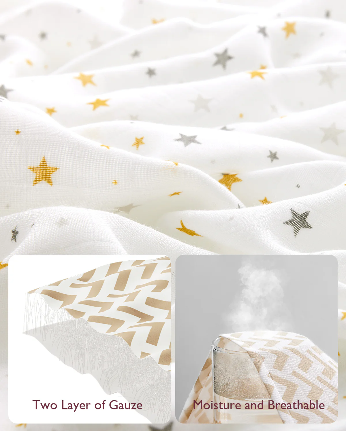 Momcozy Softness Upgrade Muslin Swaddle Blankets - Image 9