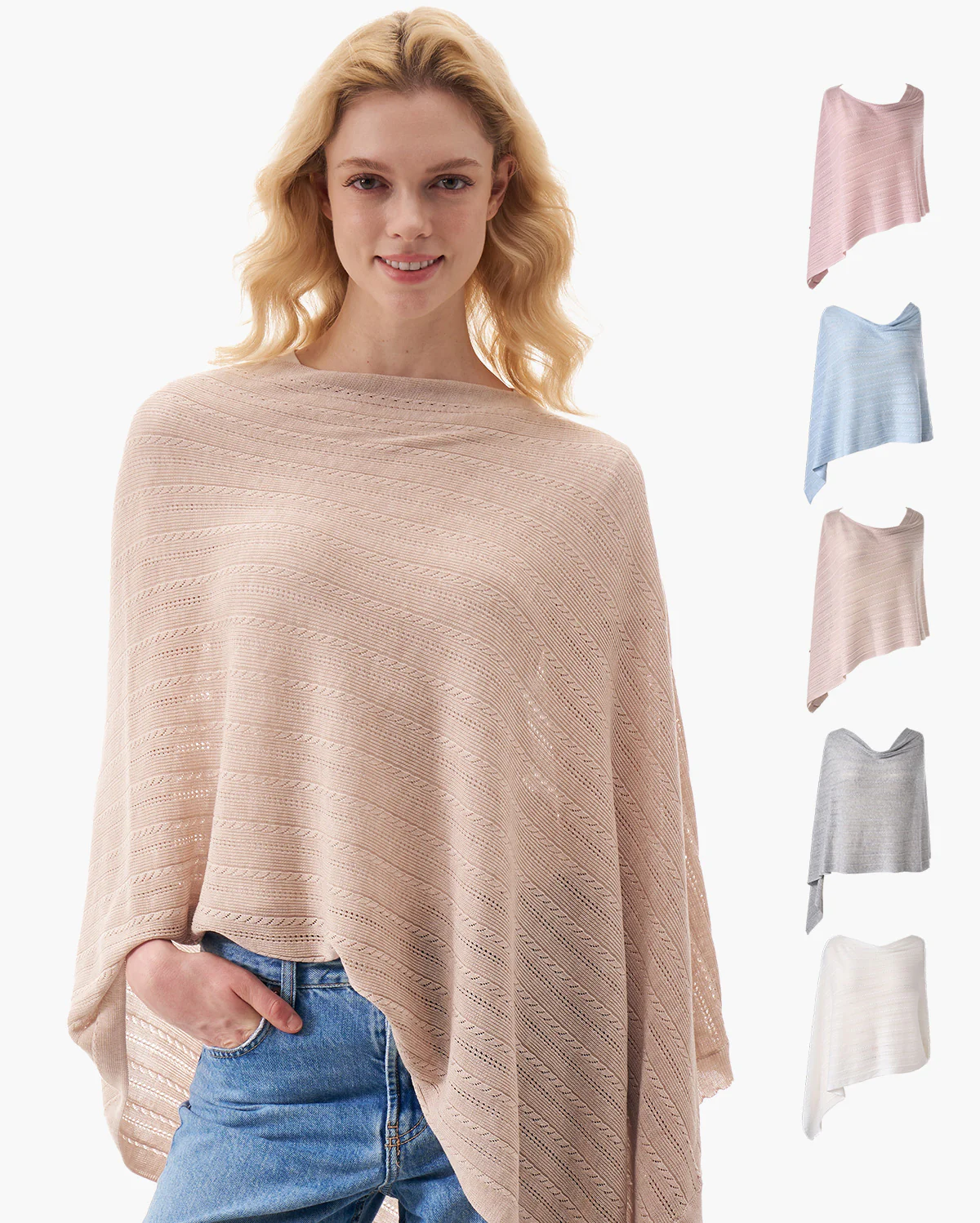 Tencel™ Lyocell Fabric Ultra-Light Nursing Cover - Image 32