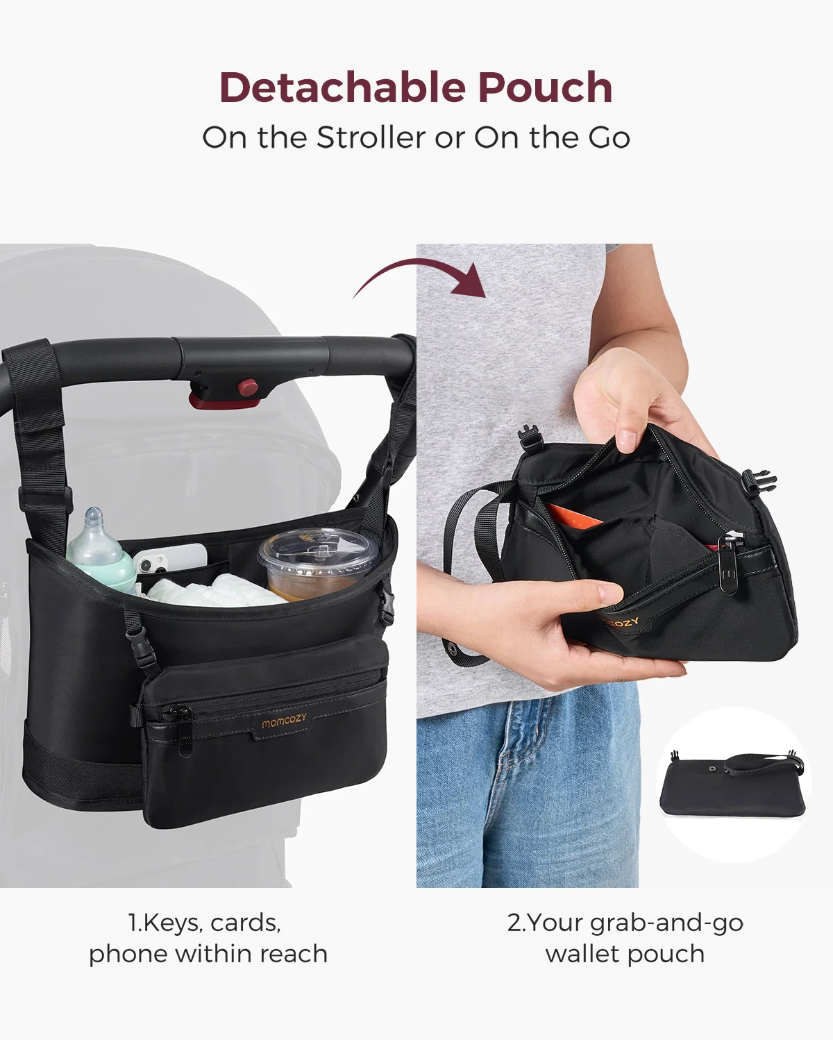 Momcozy Universal Stroller Organizer - Image 5
