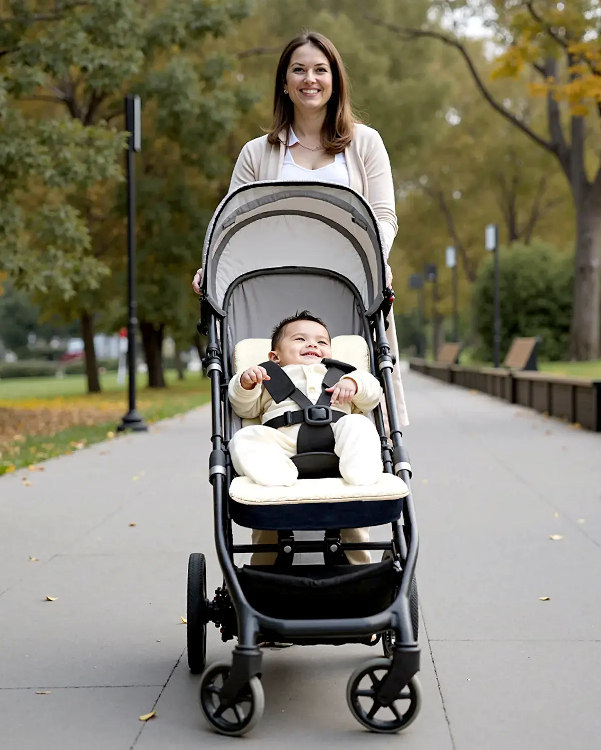 Momcozy Winter Warm Stroller Seat Liners - Image 8