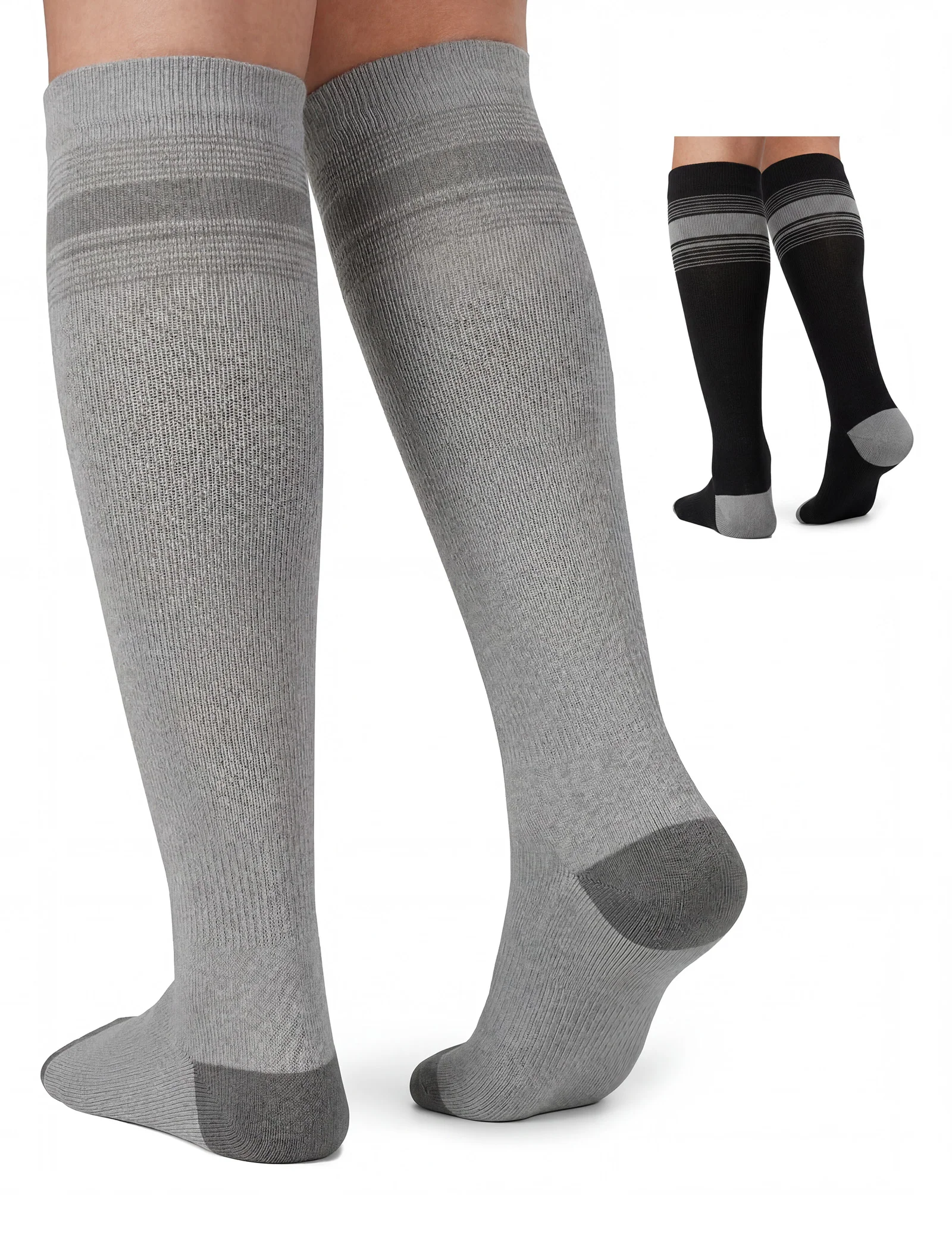 Momcozy Medical Socks 20-30mmHg 2 Pairs - Image 4