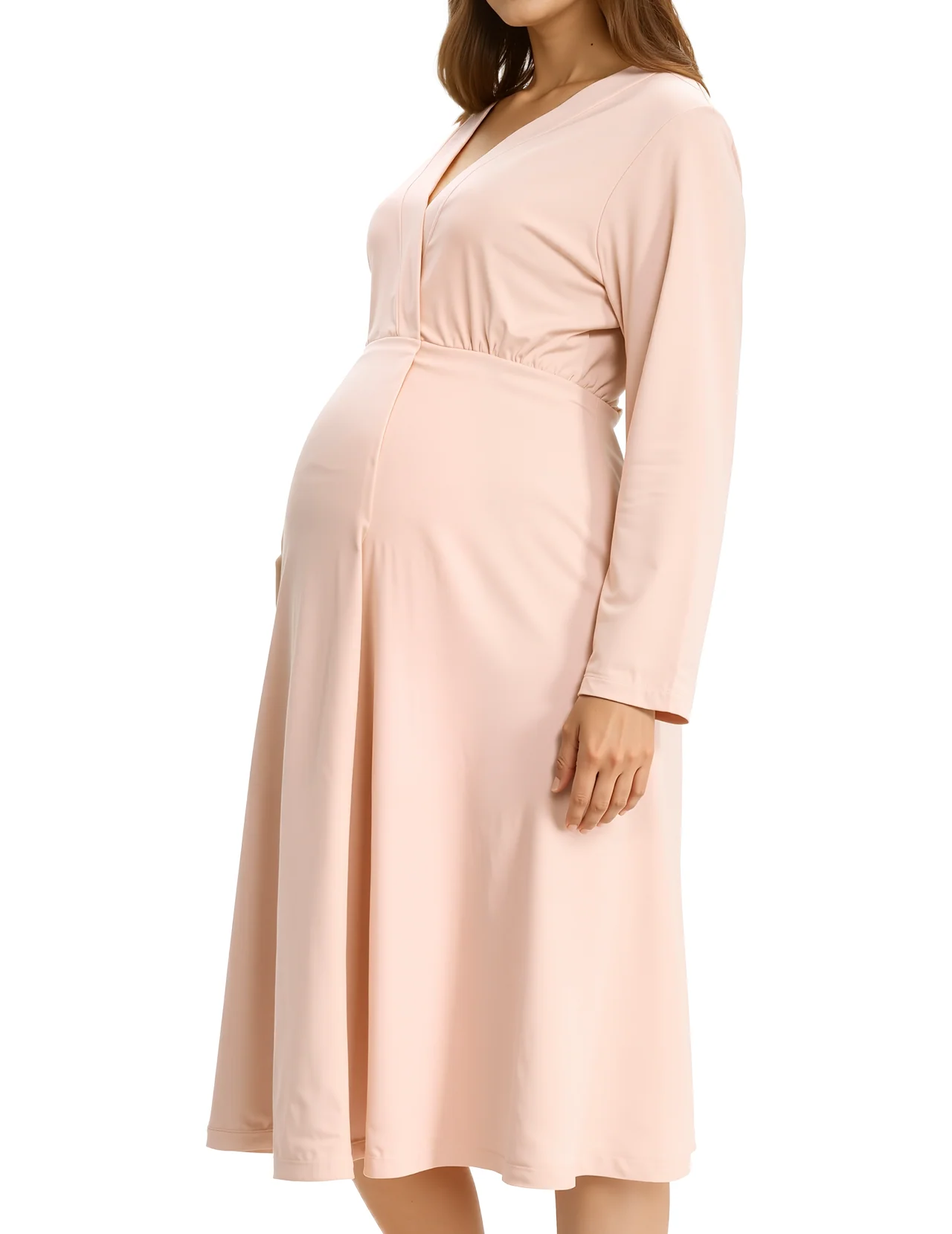 Momcozy Womens Nursing Maternity Nightgown for Breastfeeding - Image 7