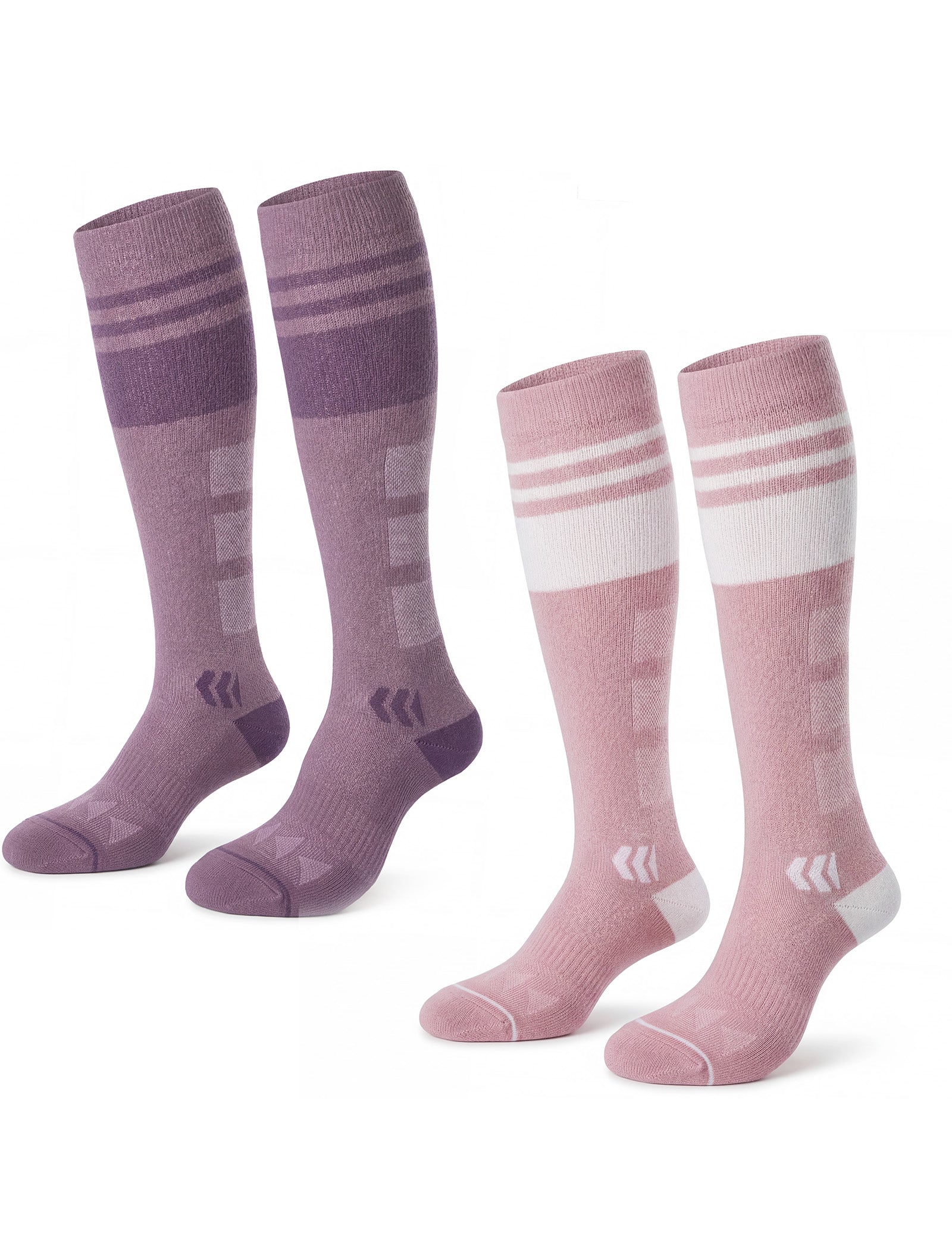 Momcozy Wide Calf Compression Socks 20-30mmHg for Sports 2 Pairs - Image 5