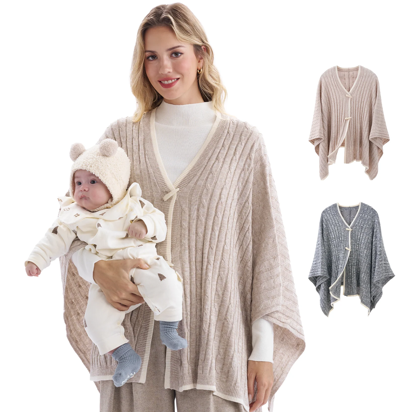 Momcozy Soft Knitted Blend Nursing Cover - Image 18