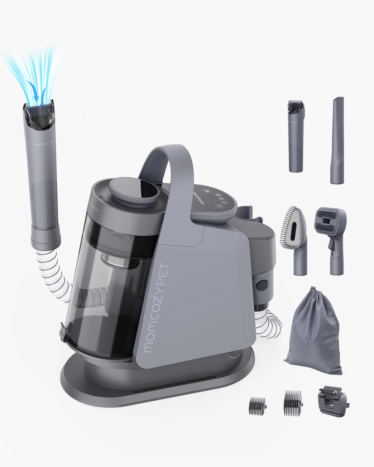 MomcozyPet FurEase Dog Grooming Vacuum Kit - Image 7