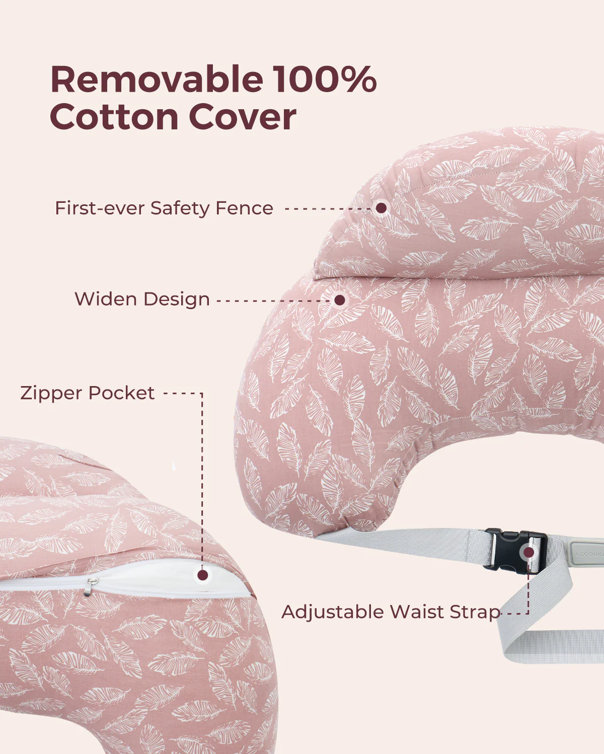 Multifunctional and Adjustable Nursing Pillow - Image 12