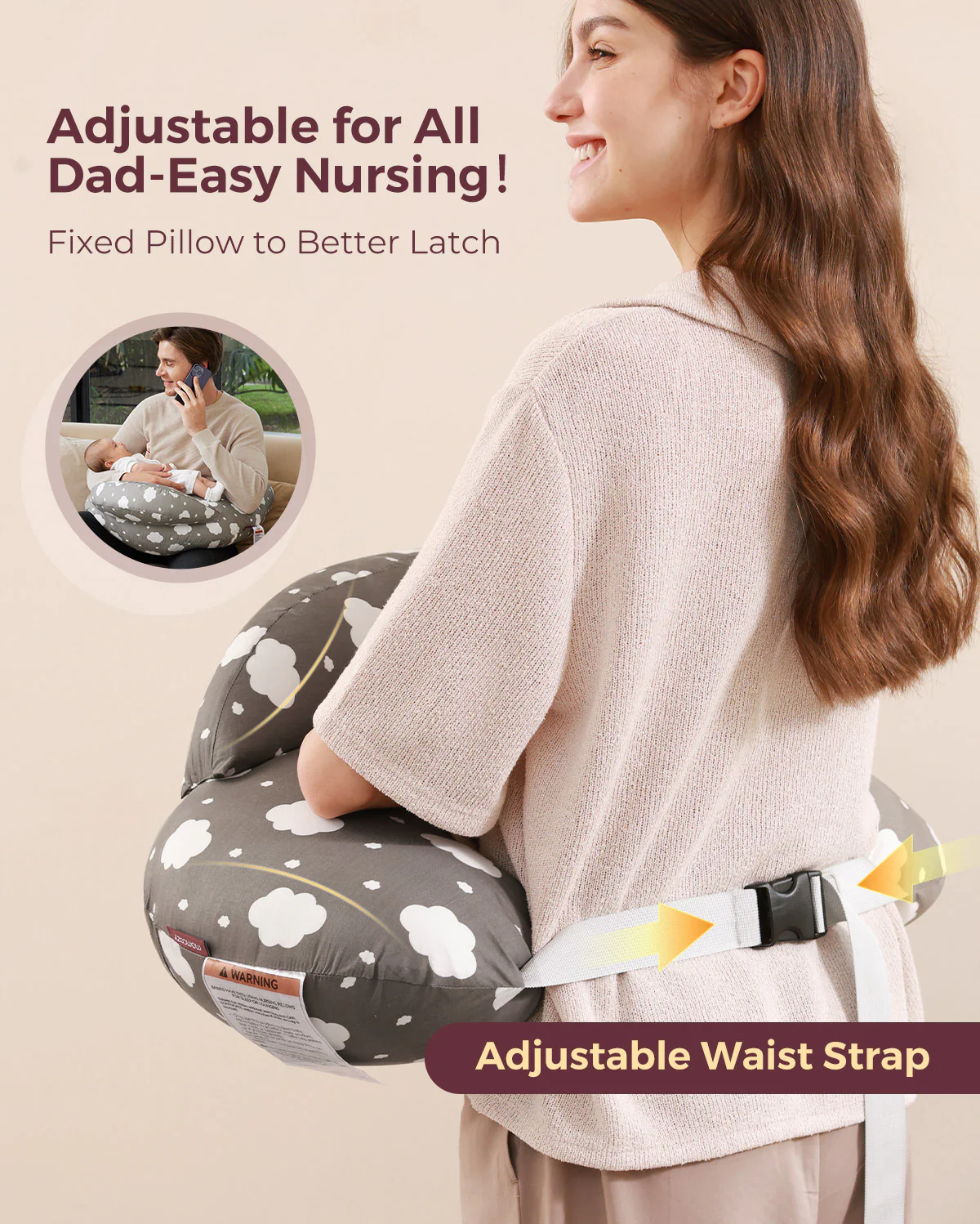 Multifunctional and Adjustable Nursing Pillow - Image 16