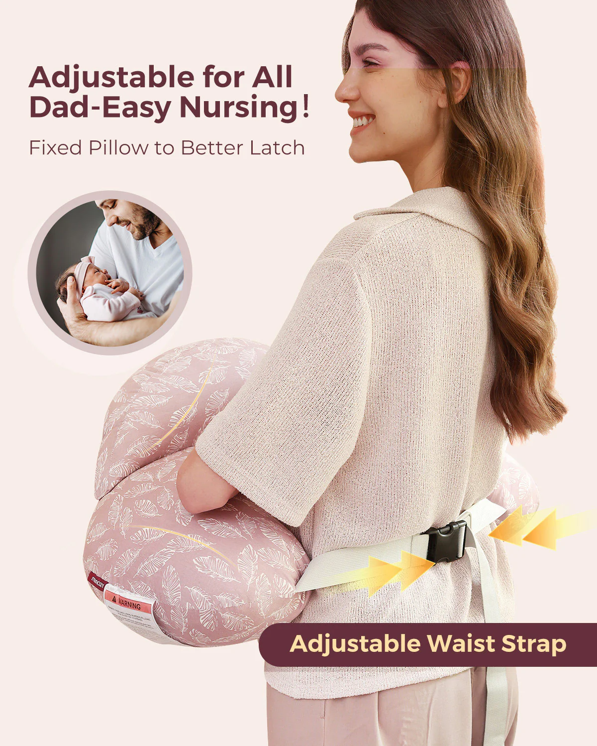 Multifunctional and Adjustable Nursing Pillow - Image 9