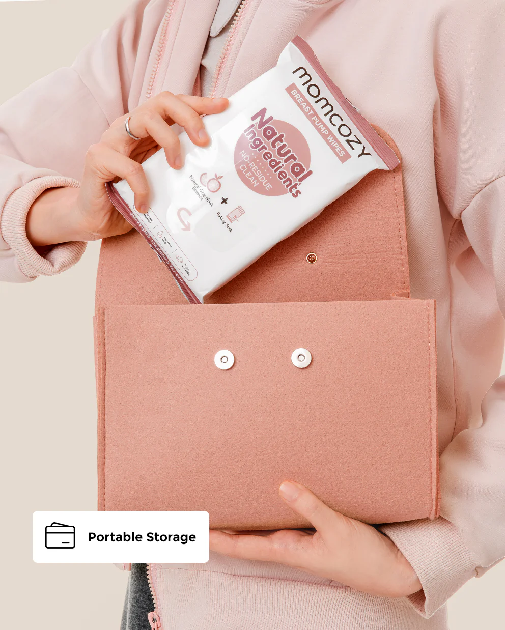 Natural Breast Pump Wipes - Safe & Convenient - Image 6