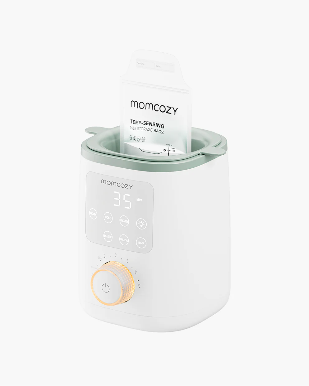 Nutri Smart Baby Bottle Warmer and 120 Count Breastmilk Storage Bags - Image 7