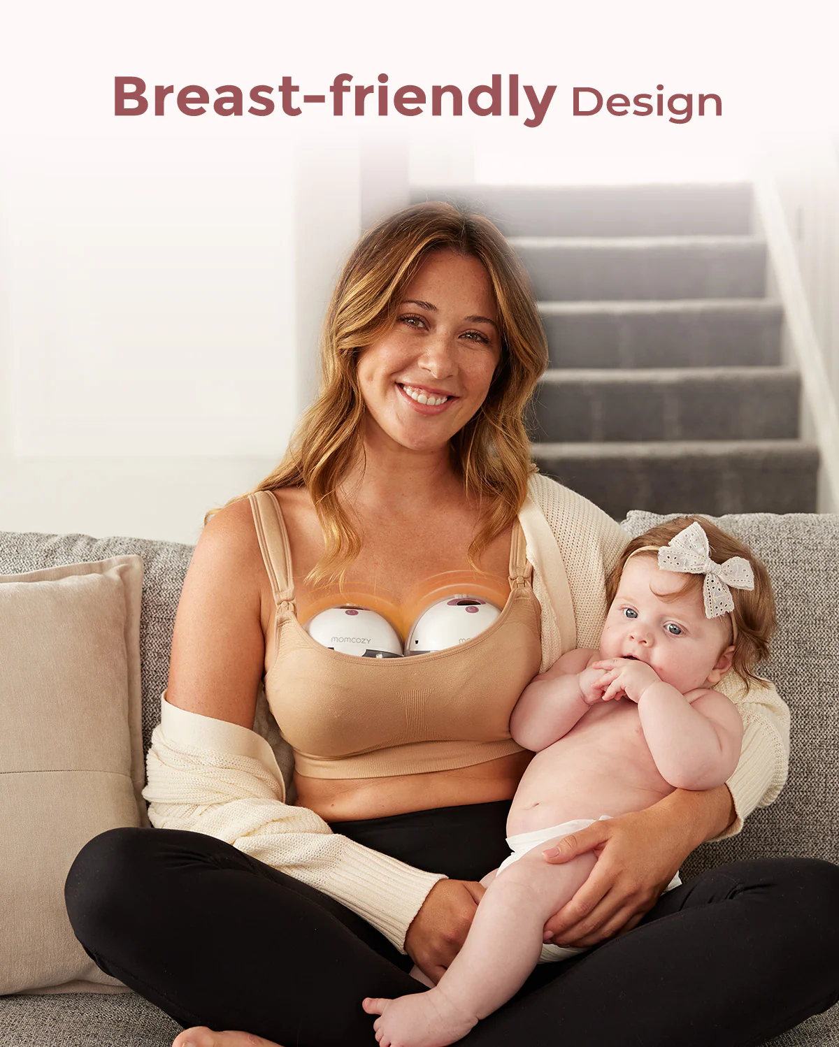 On-the-Go Bundle: M5 Smart Breast Pump and PureHug Baby Carrier - Image 5
