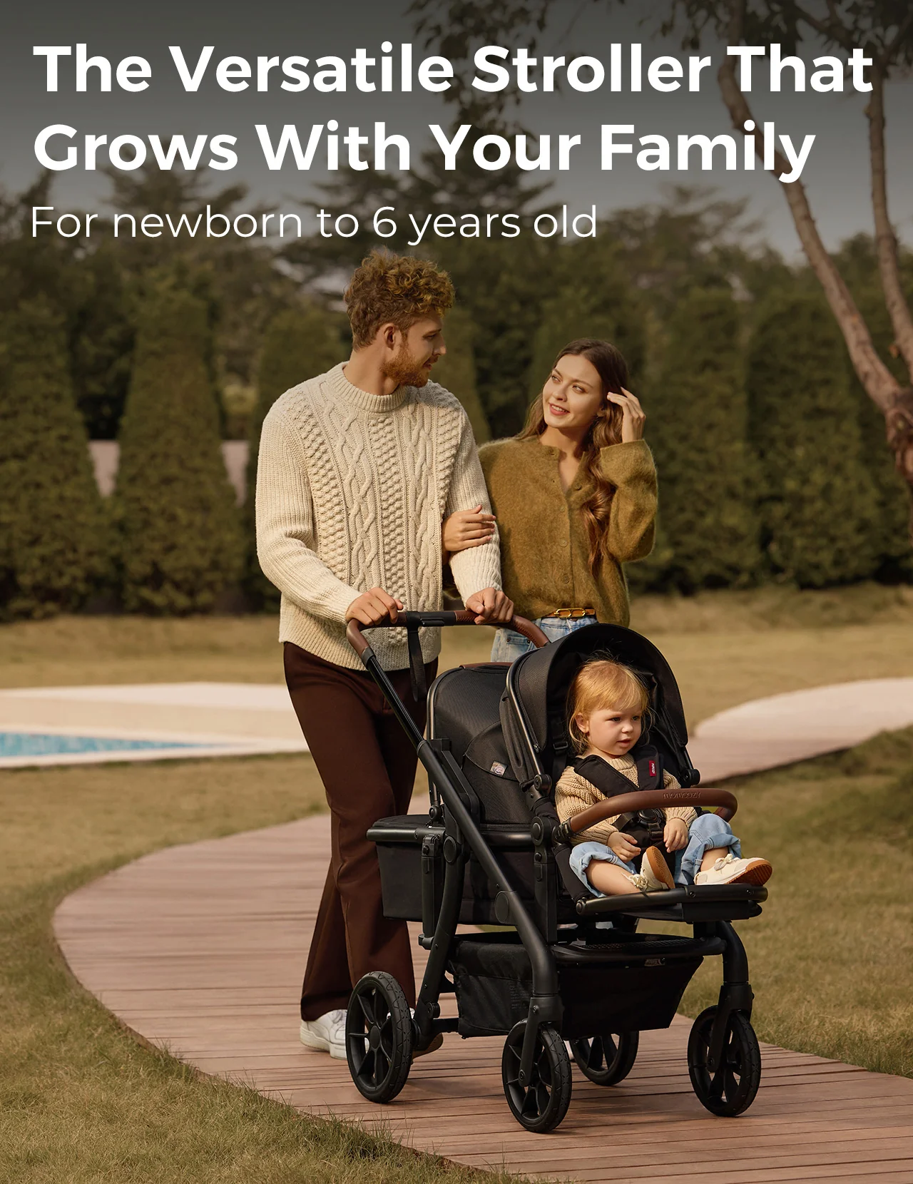 Outing Bundle: Momcozy ChangeGo Baby Stroller & Portable Sound Machine - Image 5
