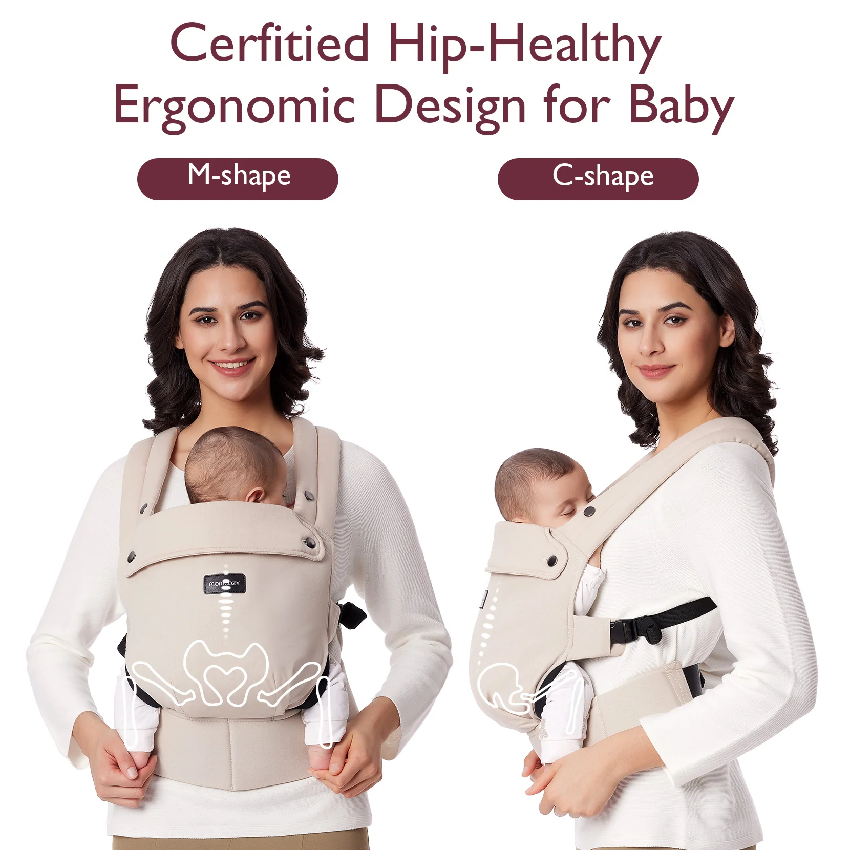 PureHug Baby Carrier - Ergonomic Cozy & Lightweight - Image 29