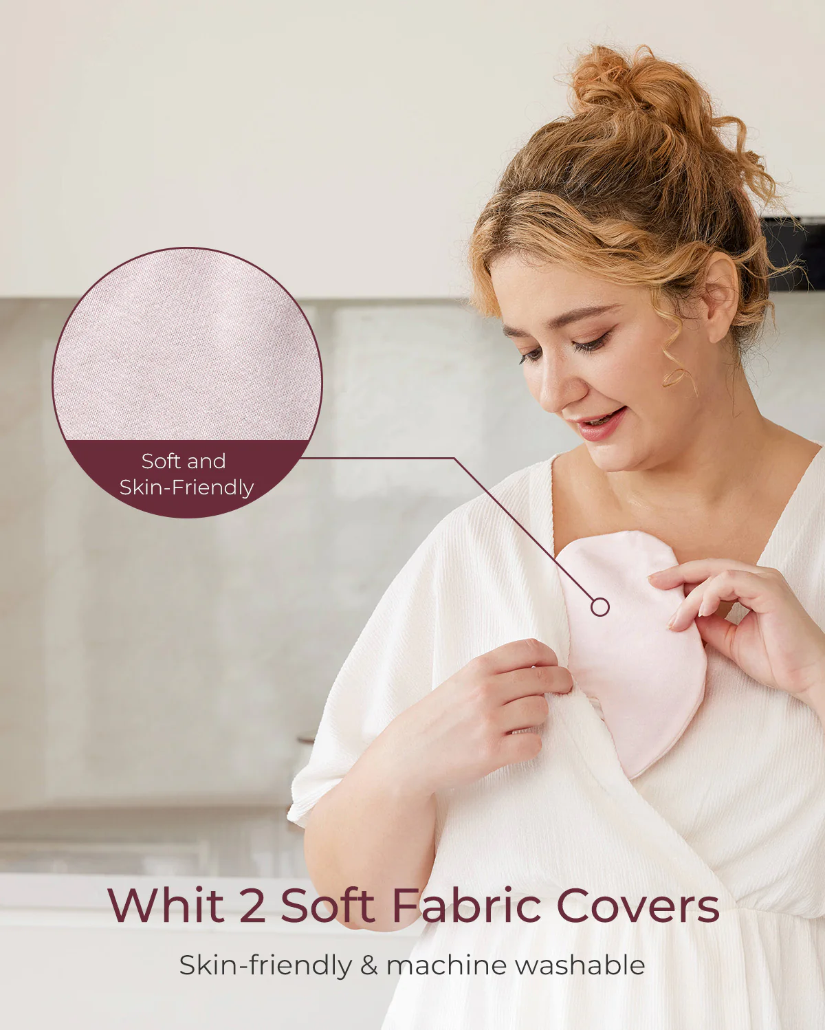 Postpartum Essentials Bundle: Hot and Cold Breast Pads & Colostrum Milk Collector - Image 4