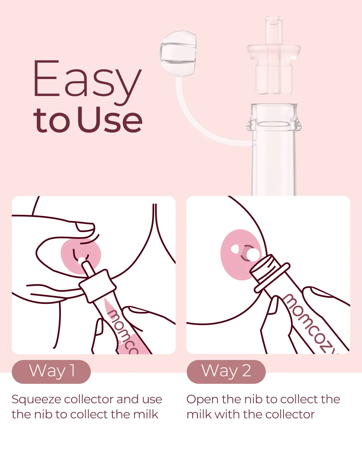 Postpartum Essentials Bundle: Hot and Cold Breast Pads & Colostrum Milk Collector - Image 7