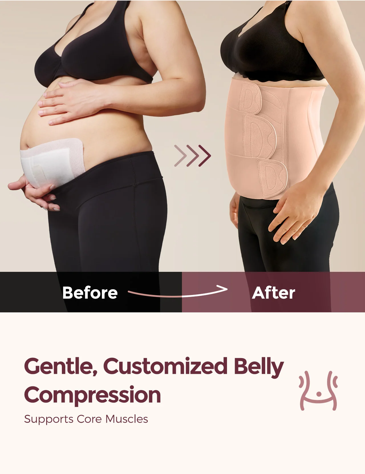 Momcozy Ergowrap™ Postpartum Belly Wrap - Postpartum Belly Band - Image 63
