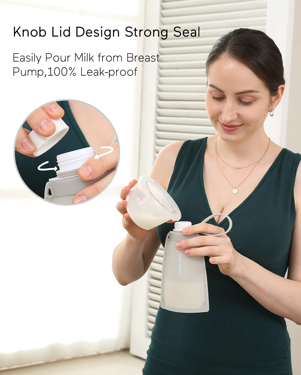 Reusable Silicone Breastmilk Storage Bags 5pcs - Image 16