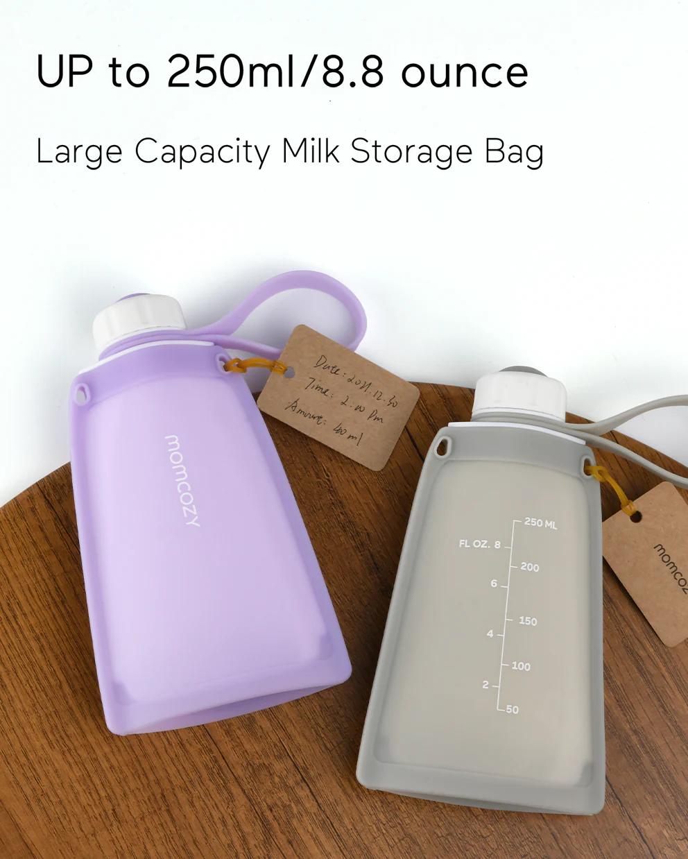 Reusable Silicone Breastmilk Storage Bags 5pcs - Image 18
