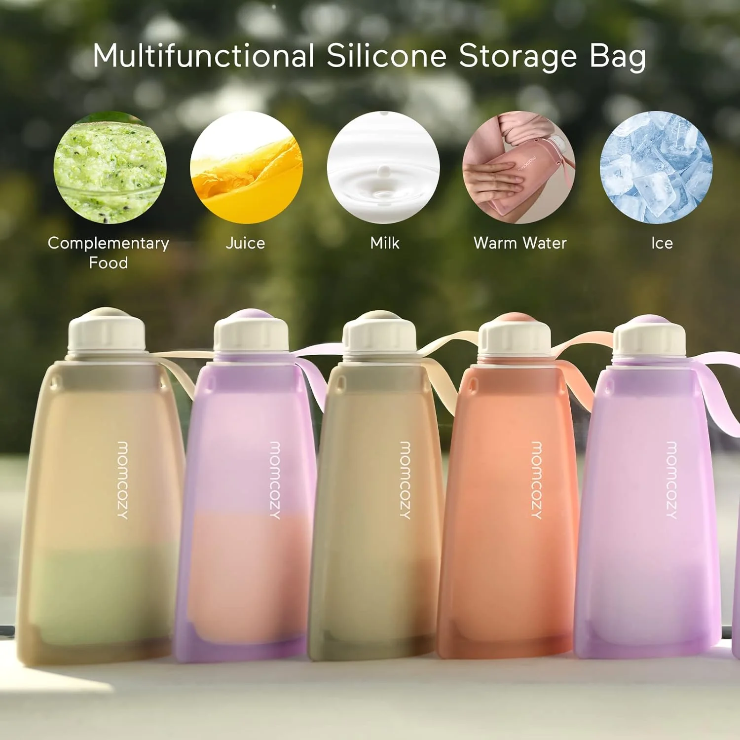 Reusable Silicone Breastmilk Bags for Breastfeeding - Image 6