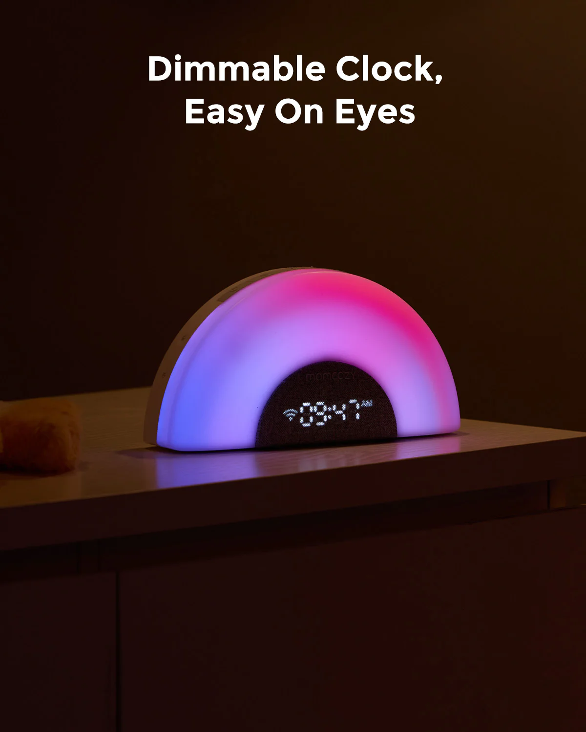 DreamSync Tech™ Smart Baby Sound Machine - Rainbow Light & App Control - Image 11