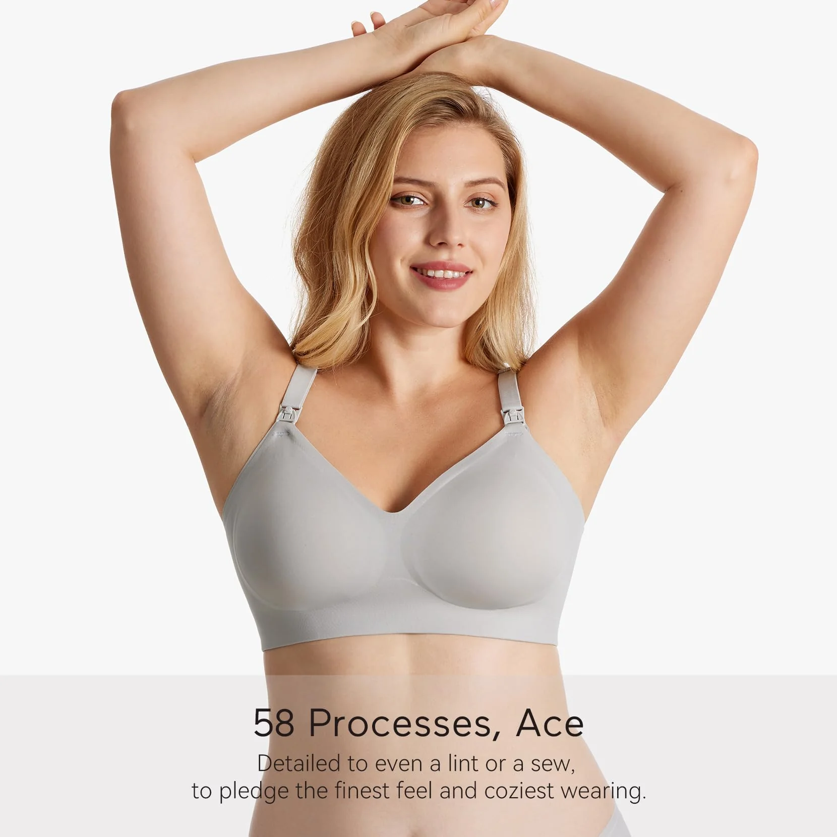 Ultra Soft Seamless Nursing Bra YN21 - Image 36