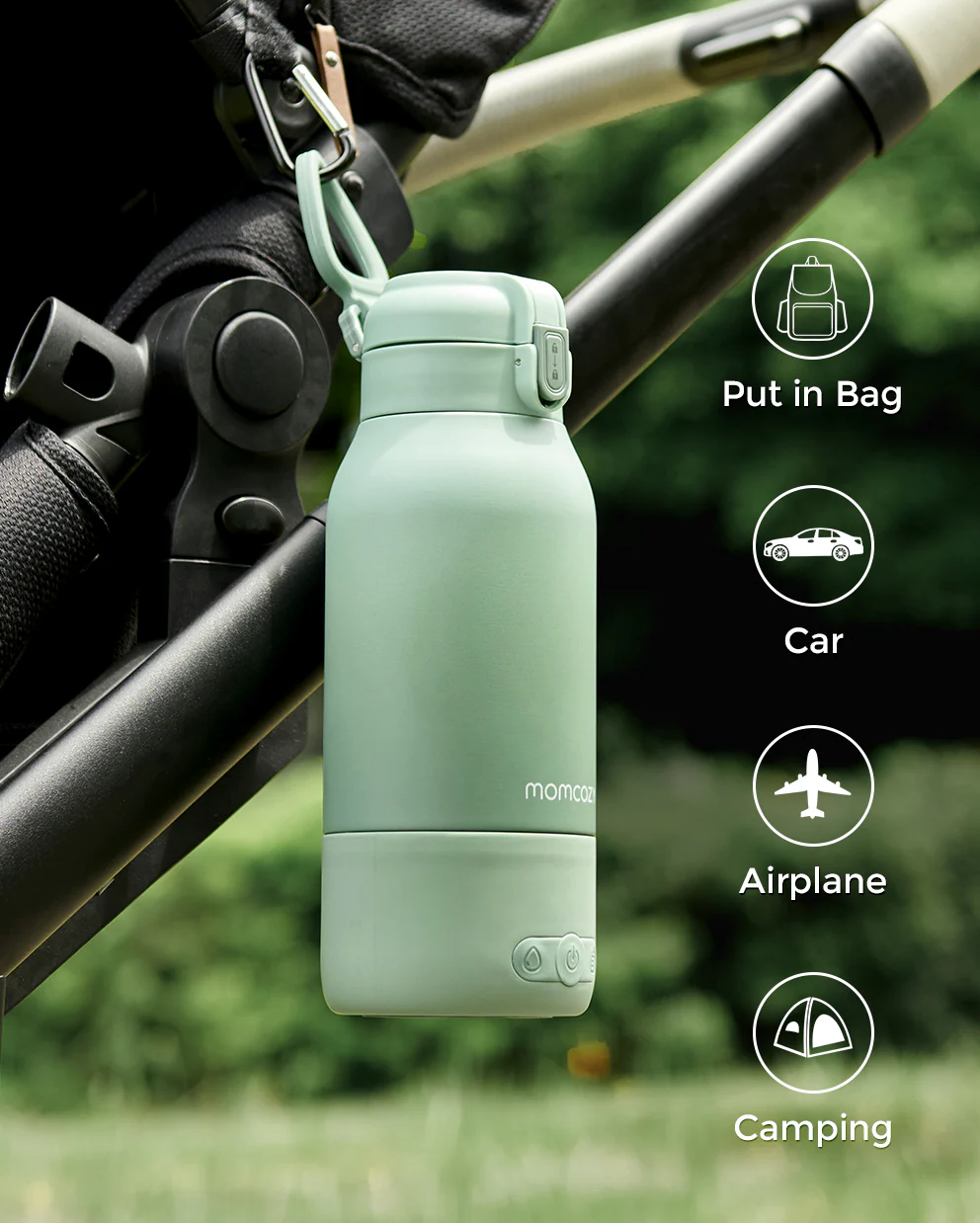 On-the-Go Bundle: Portable Baby Bottle Warmer + 22oz Baby Bottle Cooler - Image 3