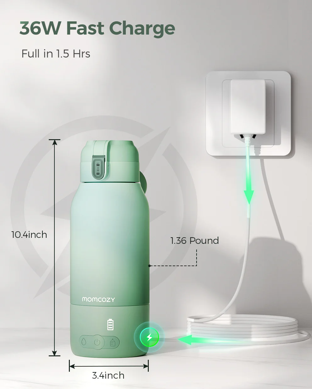 Superfast Portable Baby Bottle Warmer for Travel - Image 8